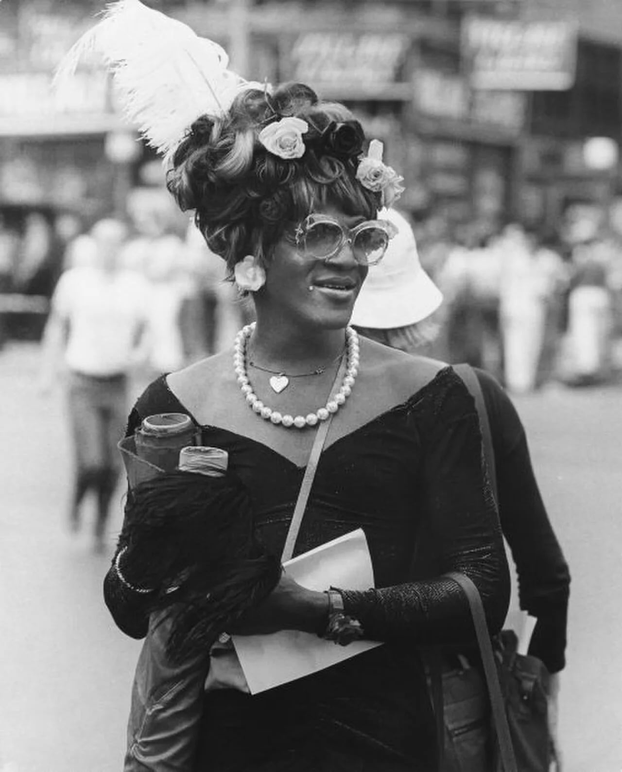 Portrait of Marsha P. Johnson (1945–1992) – memorial page
