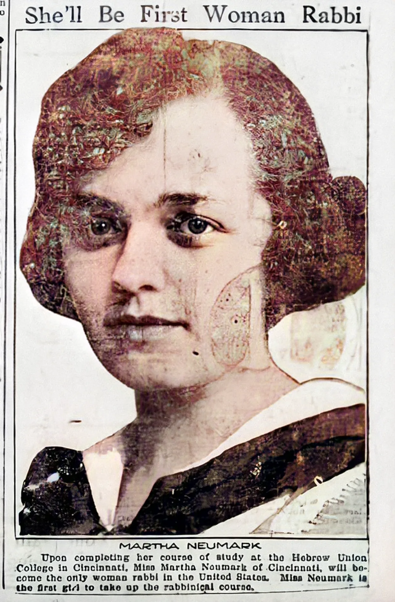 Porträt von Martha Neumark (1904–1981) – Gedenkseite