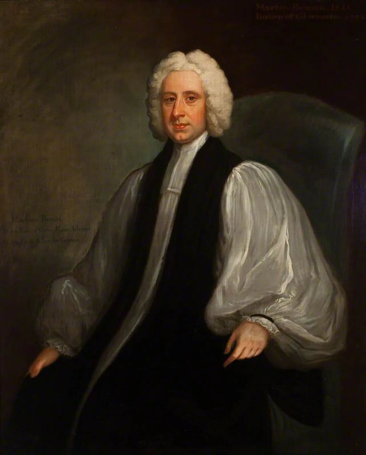 Portrait of Martin Benson (1689–1752) – memorial page