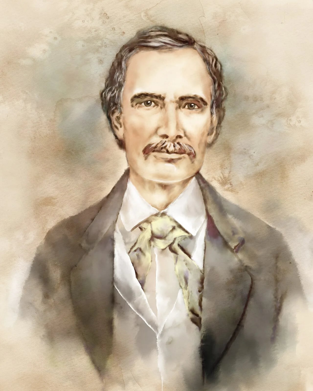 Portrait of Martin Parmer (1778–1850) – memorial page