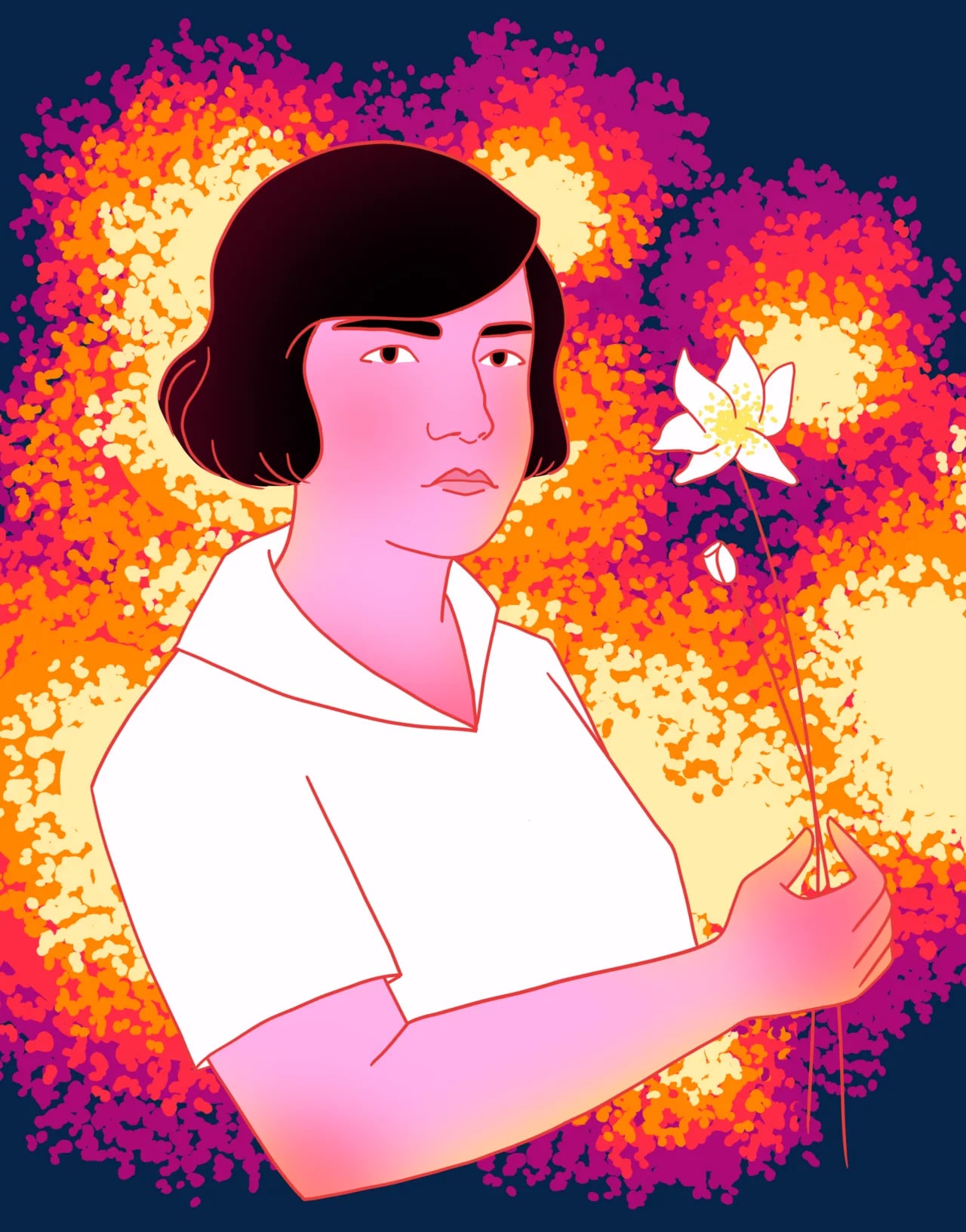 Portrait of Espertirina Martins (1903–1942) – memorial page