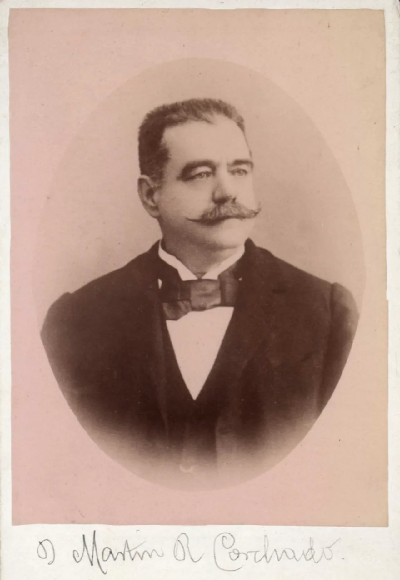 Porträt von Martín Corchado (1839–1898) – Gedenkseite