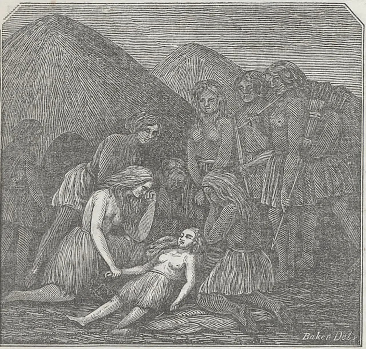 Porträt von Mary Ann Oatman (1844–1851) – Gedenkseite
