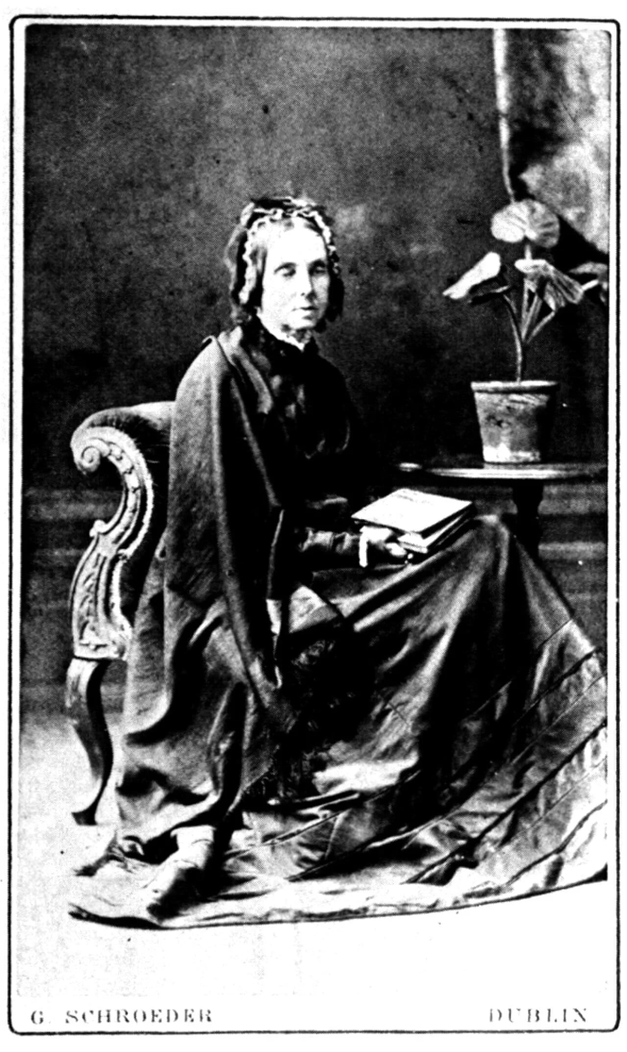Porträt von Mary Ball (1812–1898) – Gedenkseite