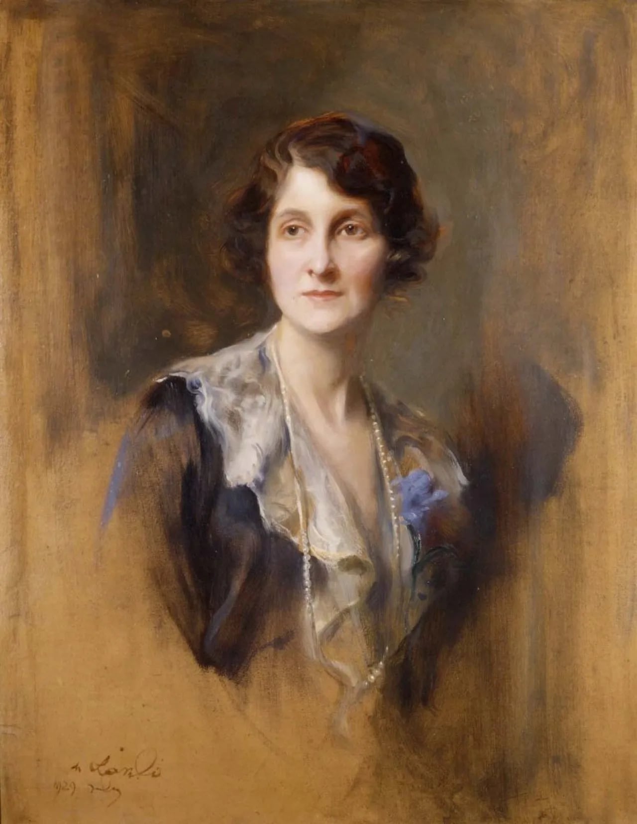 Porträt von Mary Bowes-Lyon (1883–1961) – Gedenkseite