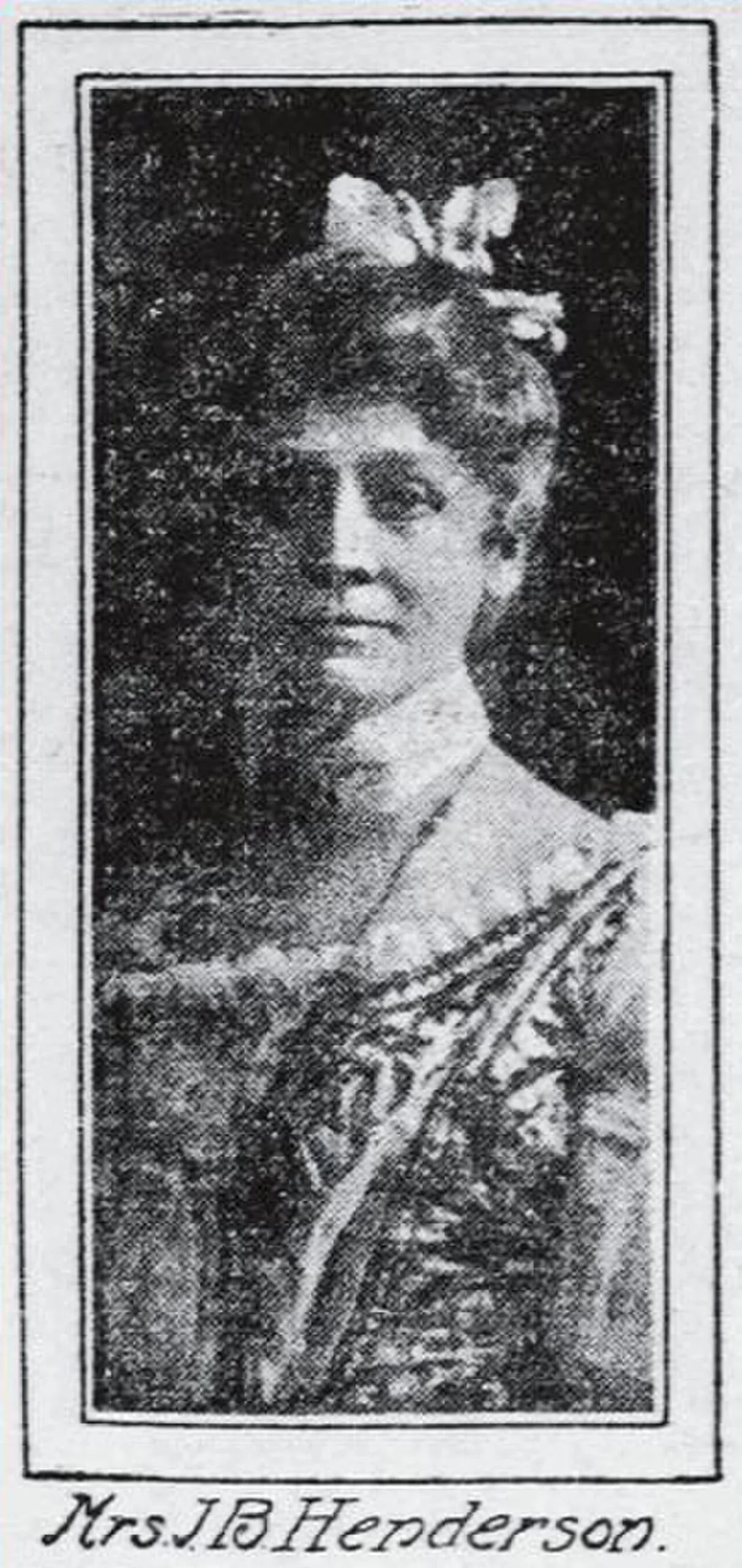 Portrait of Mary Foote Henderson (1846–1931) – memorial page