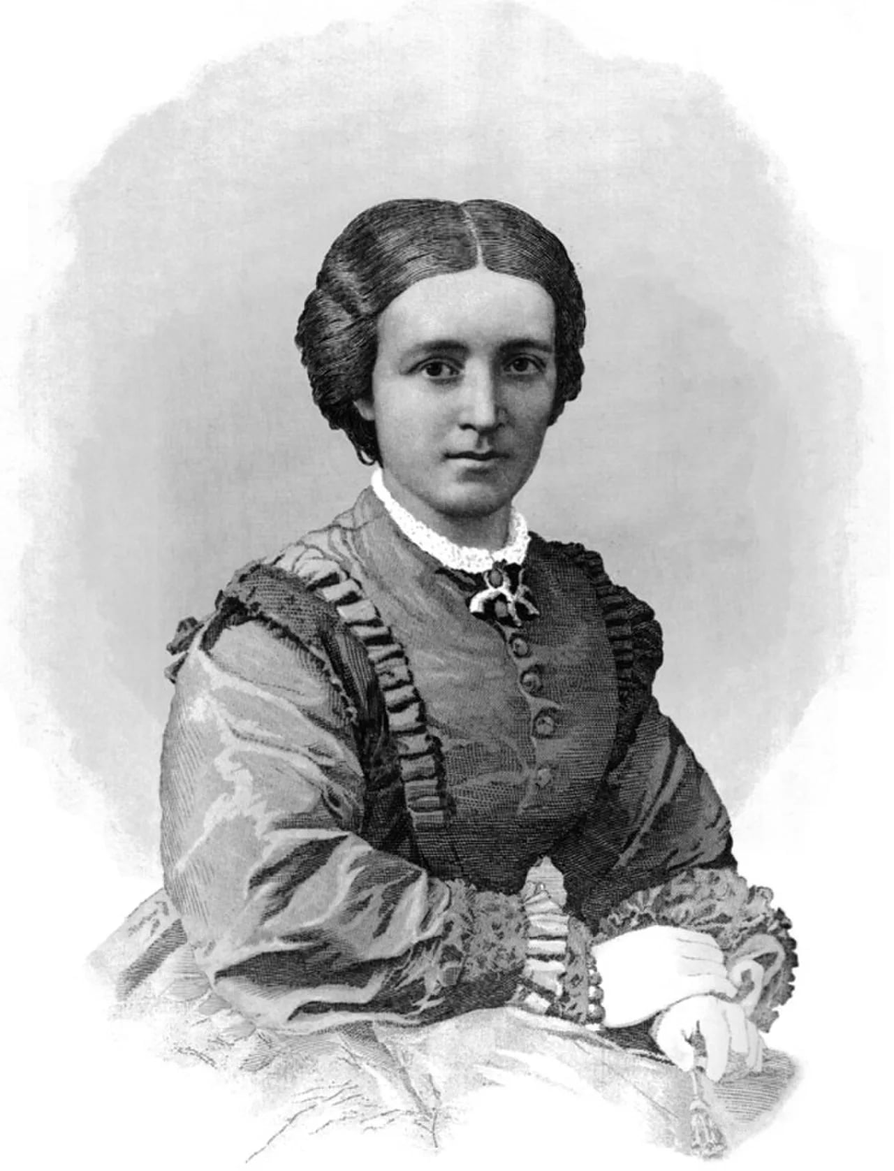 Porträt von Mary Jane Safford (1834–1891) – Gedenkseite