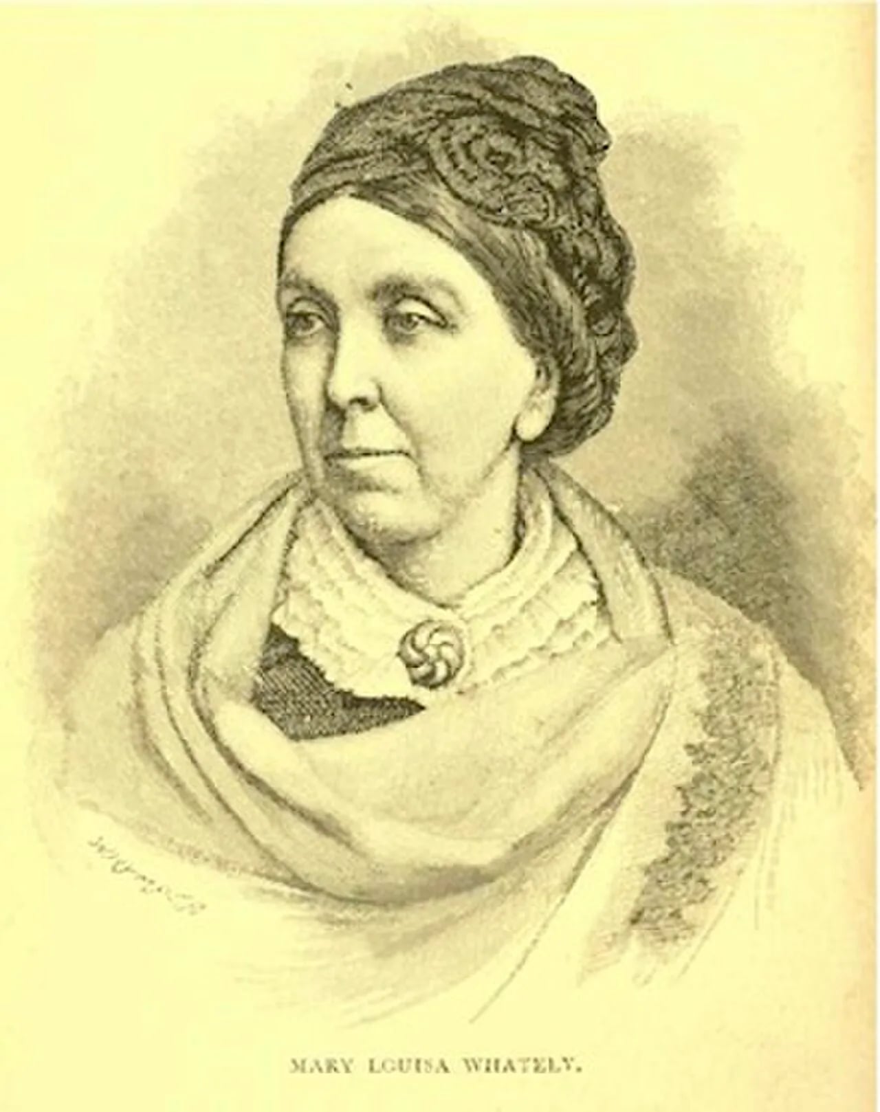 Portrait of Mary Louisa Whately (1824–1889) – memorial page