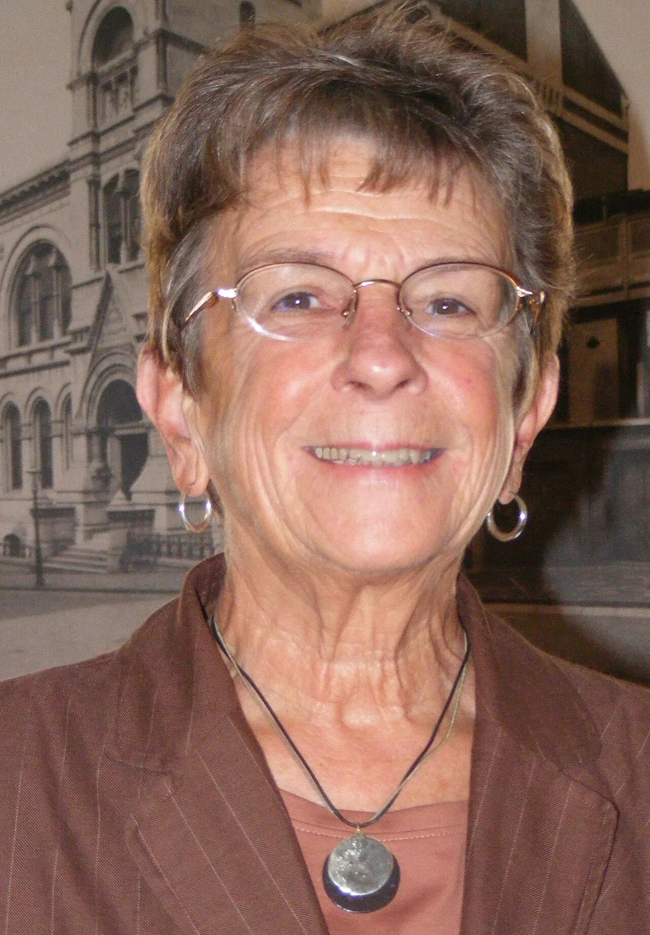 Portrait of Mary Pat Clarke (1941–2024) – memorial page