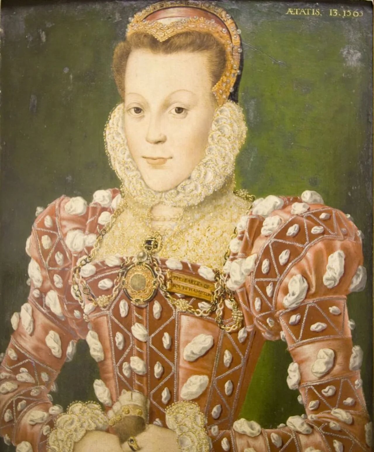 Porträt von Mary Wriothesley, Countess of Southampton (1552–1607) – Gedenkseite