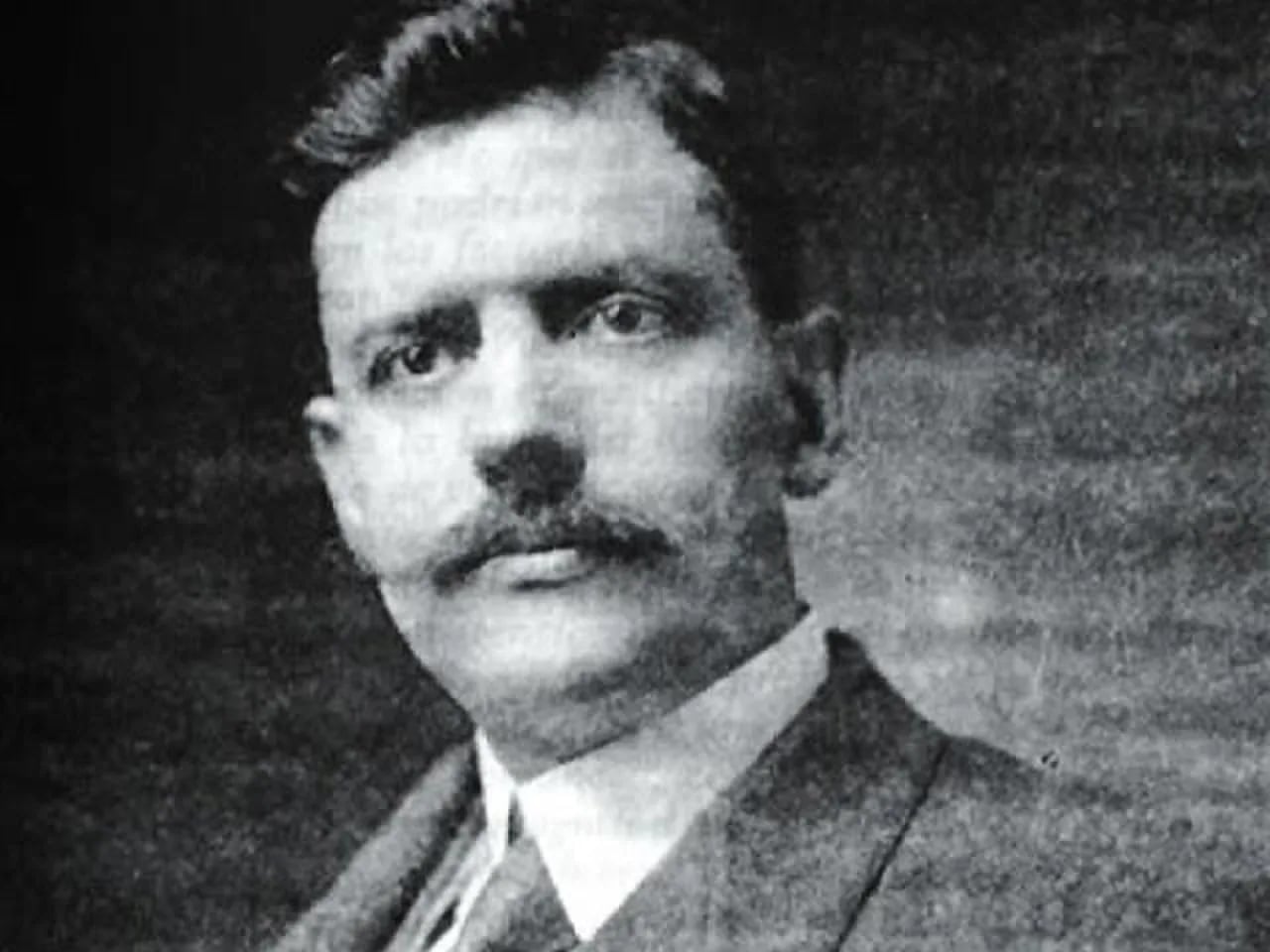 Porträt von Carlos Vaz Ferreira (1872–1958) – Gedenkseite