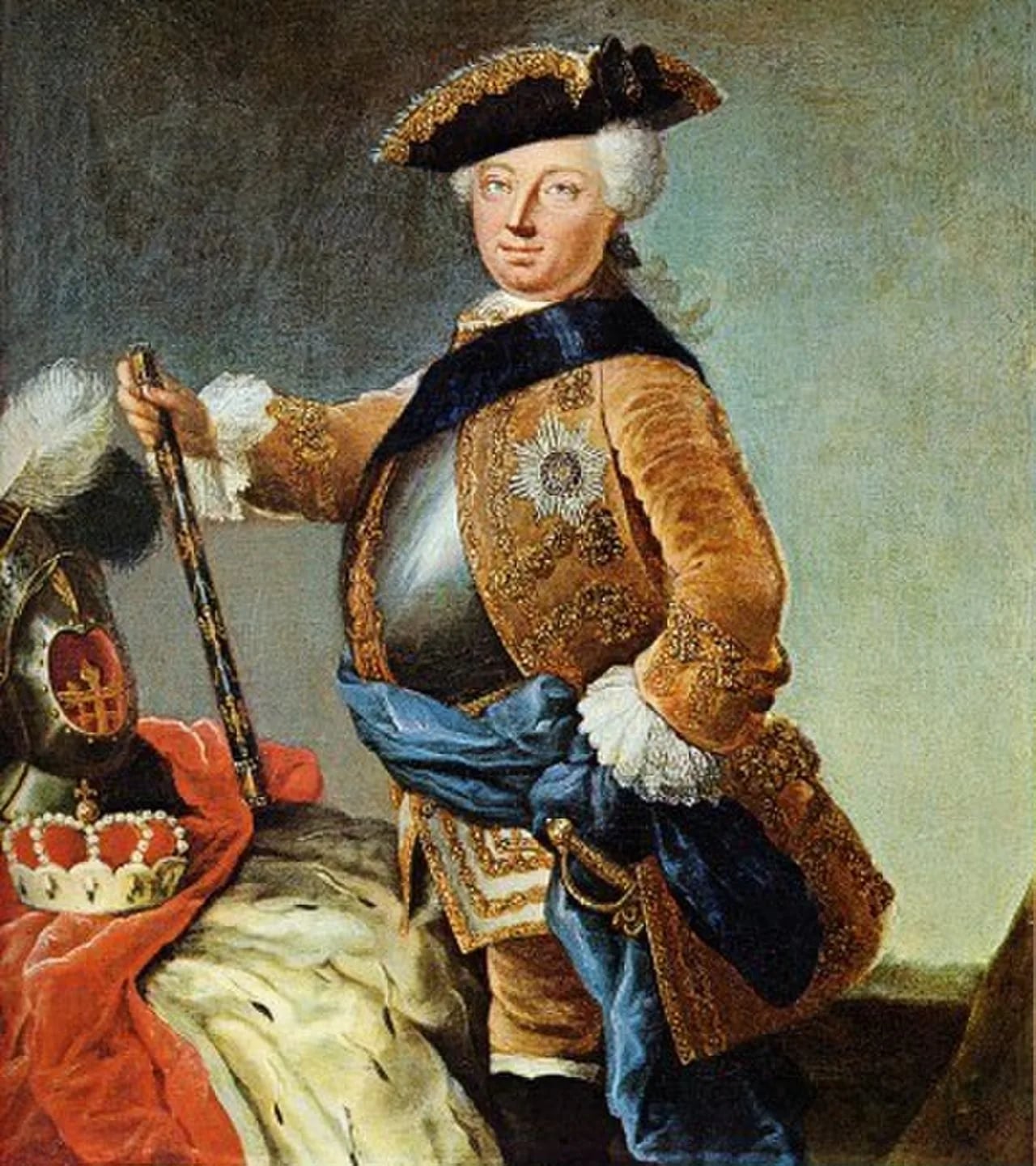 Porträt von Karl Wilhelm Friedrich (1712–1757) – Gedenkseite