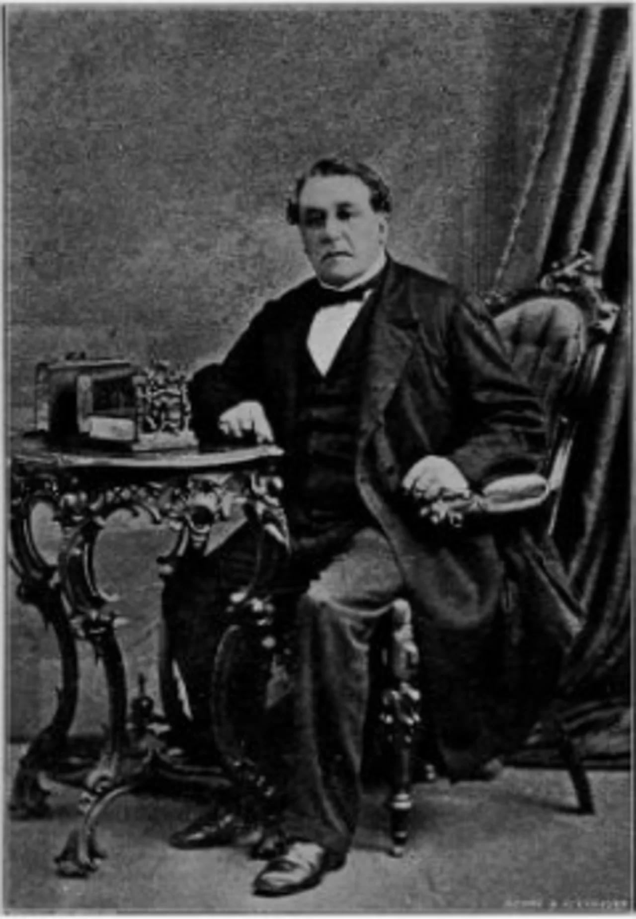 Porträt von Mather Byles Almon (1796–1871) – Gedenkseite