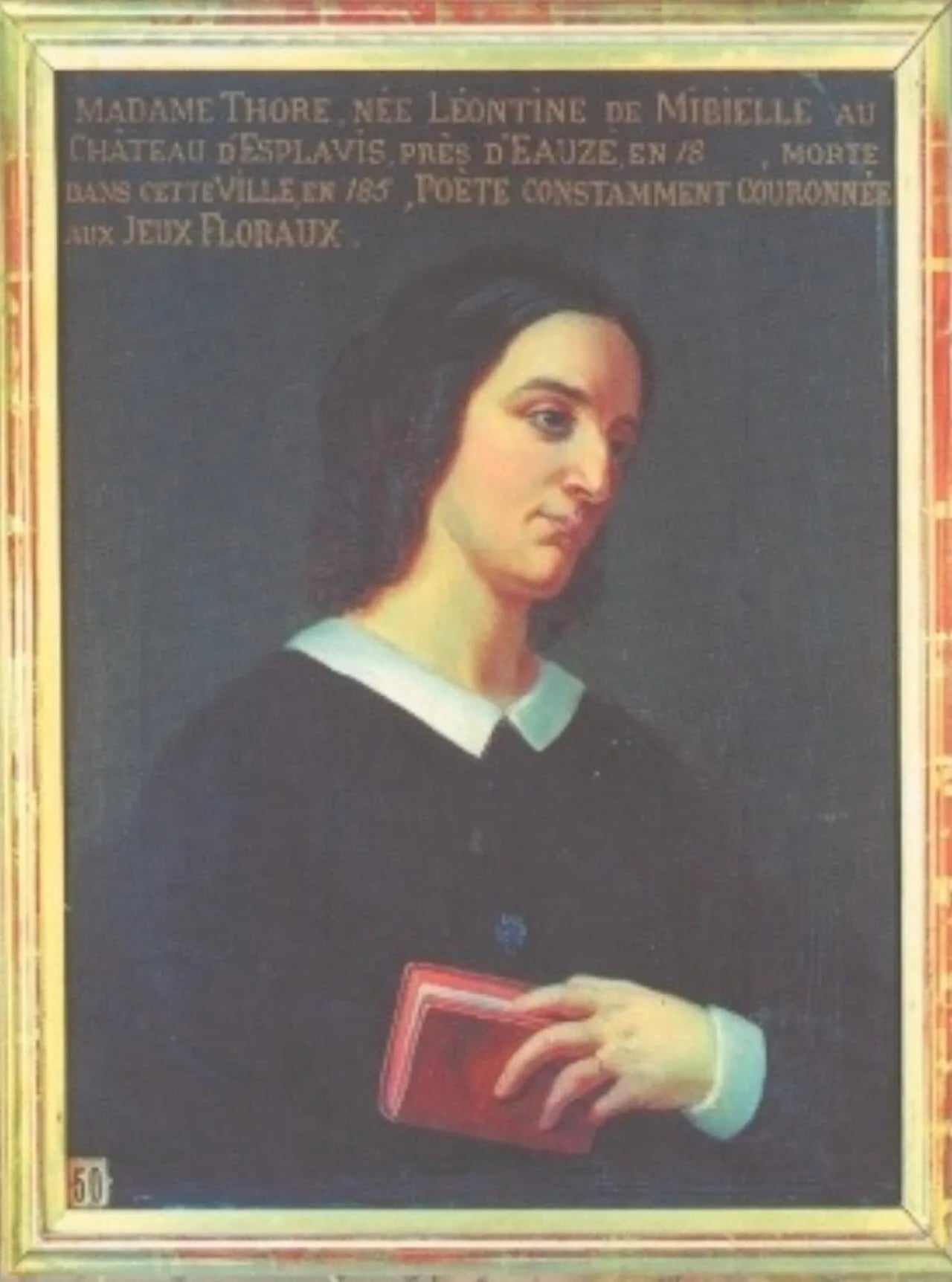 Portrait of Léontine de Mibielle (1816–1861) – memorial page