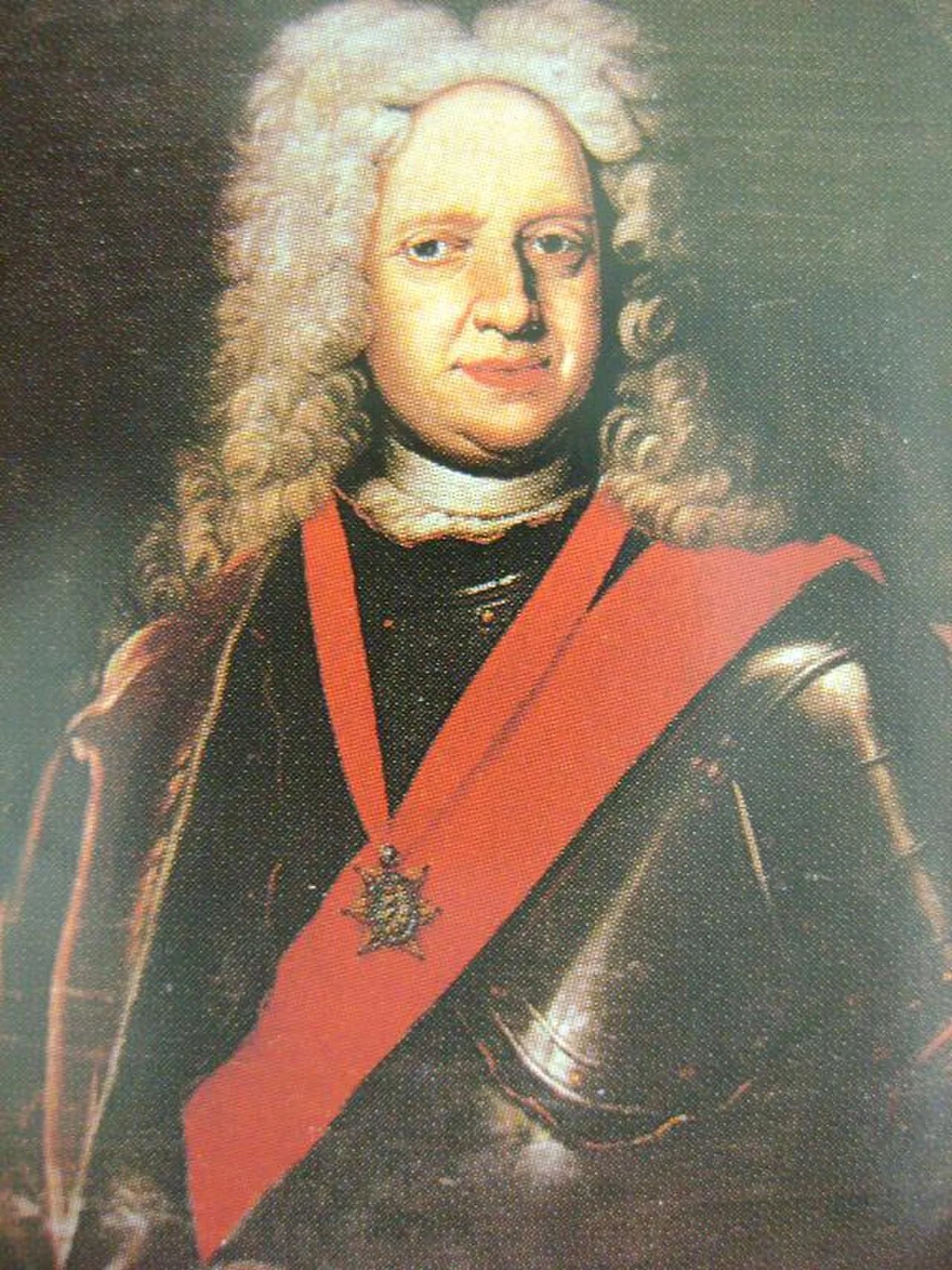 Porträt von Friedrich Wilhelm (1679–1746) – Gedenkseite