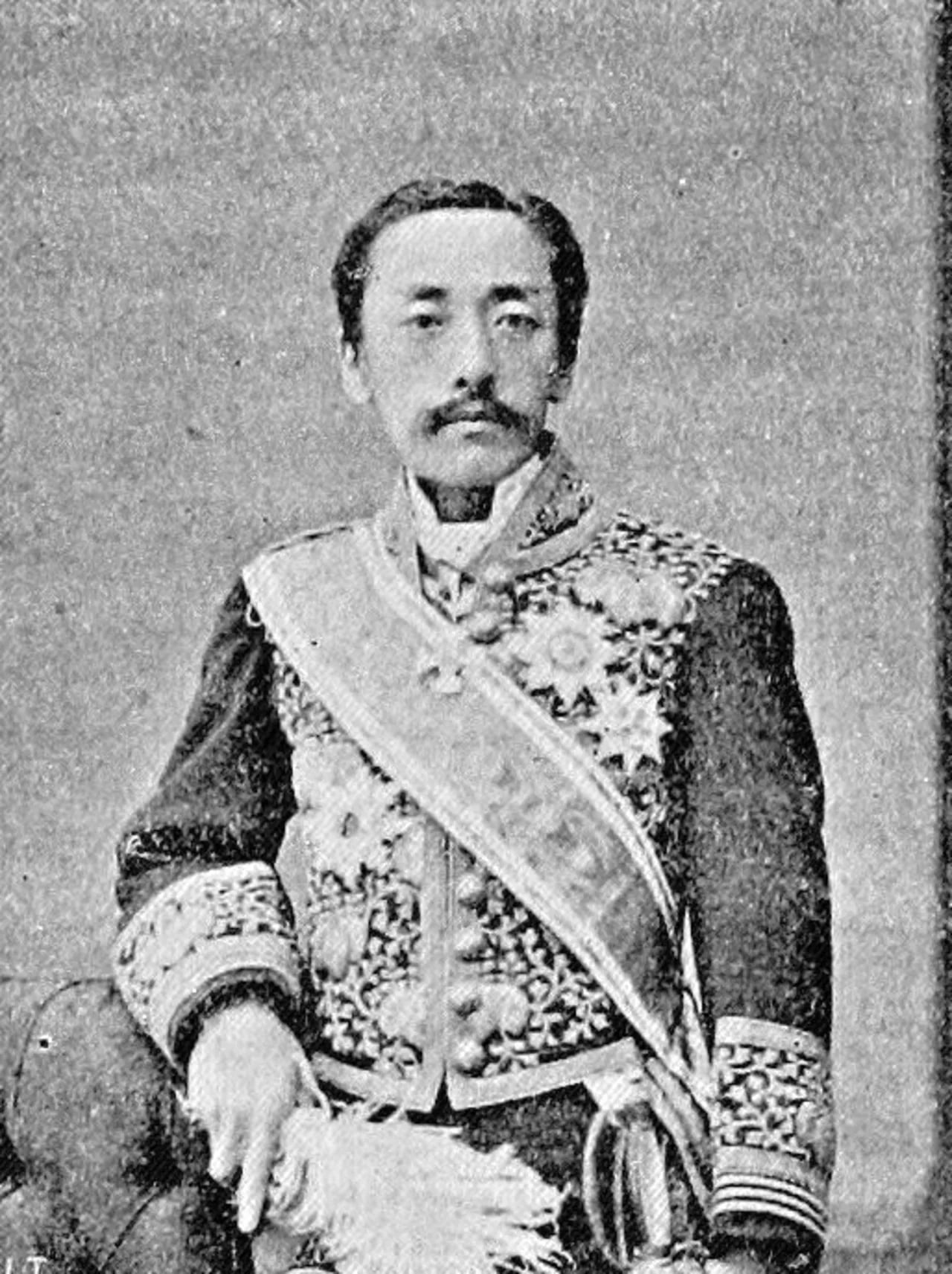 Portrait of Matsudaira Norikata (1839–1910) – memorial page