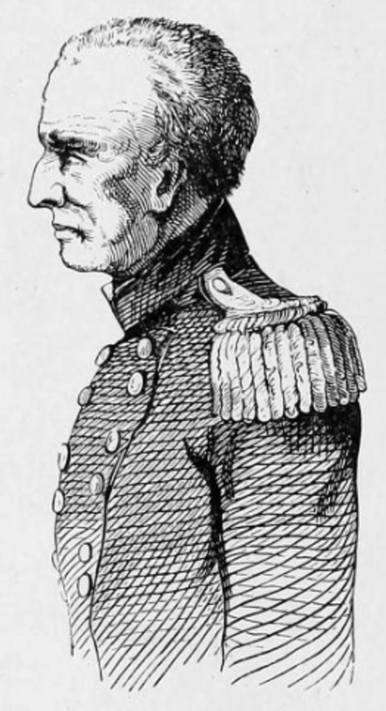 Porträt von Matthew Arbuckle (1778–1851) – Gedenkseite