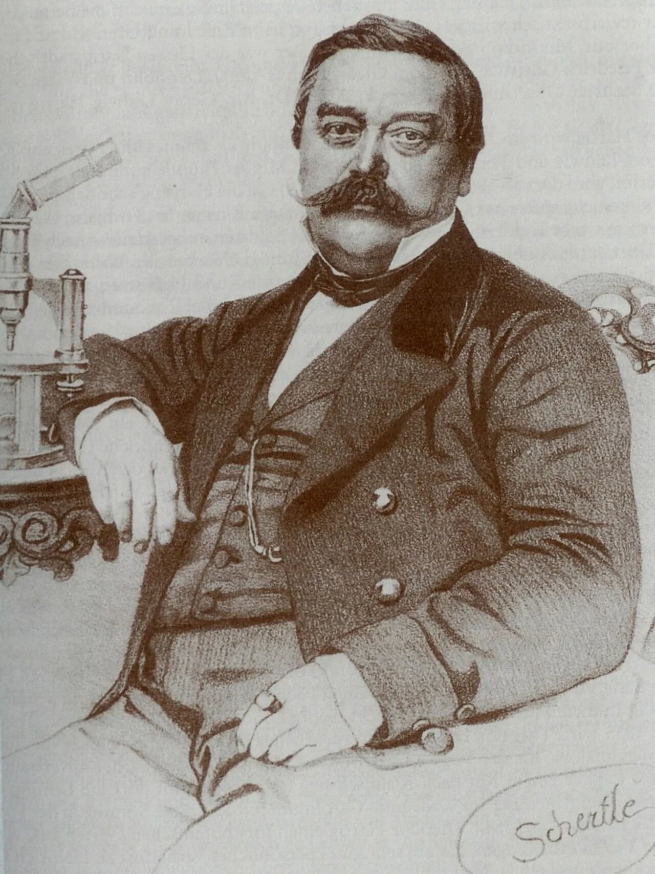 Porträt von Theodor Hartig (1805–1880) – Gedenkseite