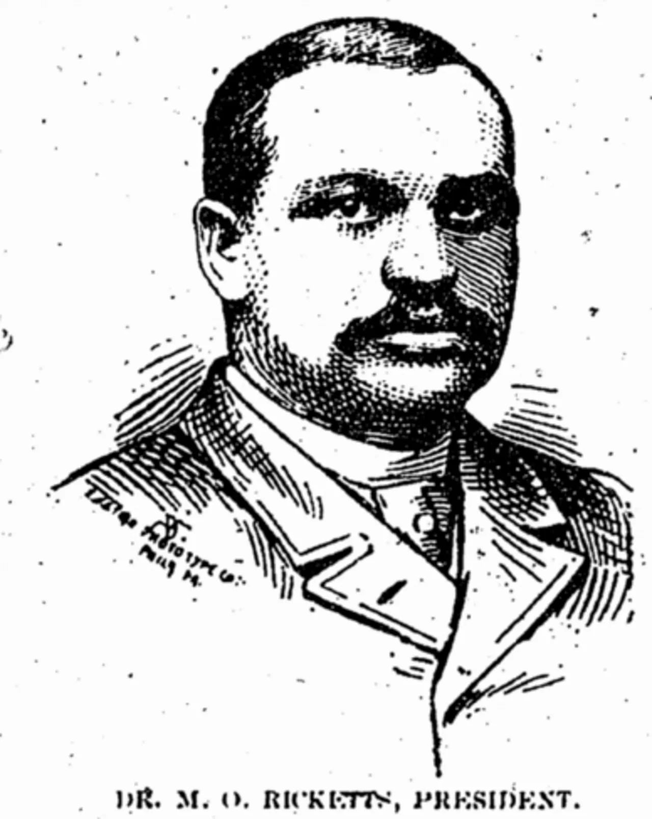 Porträt von Matthew Ricketts (1858–1917) – Gedenkseite
