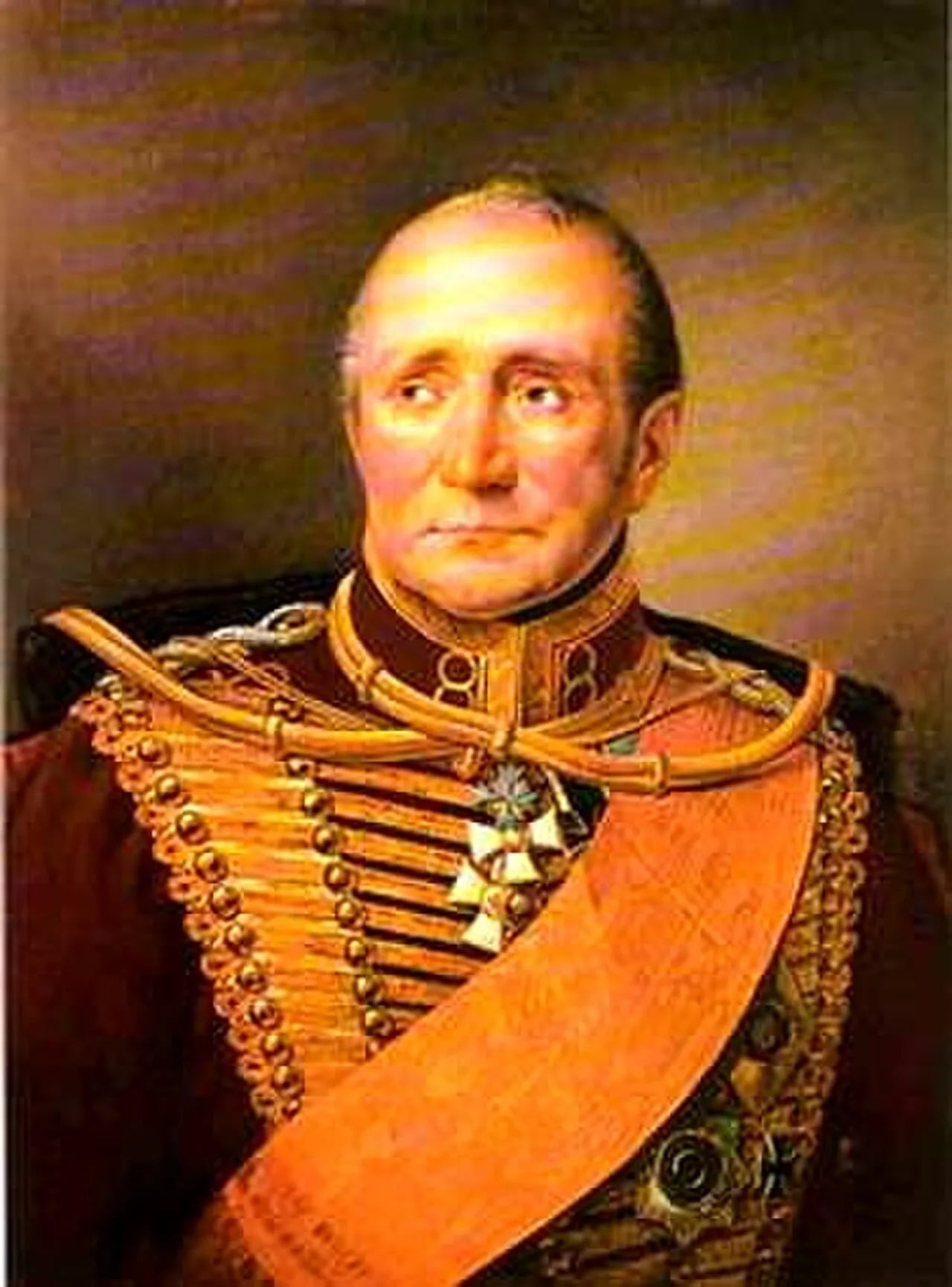 Porträt von Hans Ernst Karl von Zieten (1770–1848) – Gedenkseite