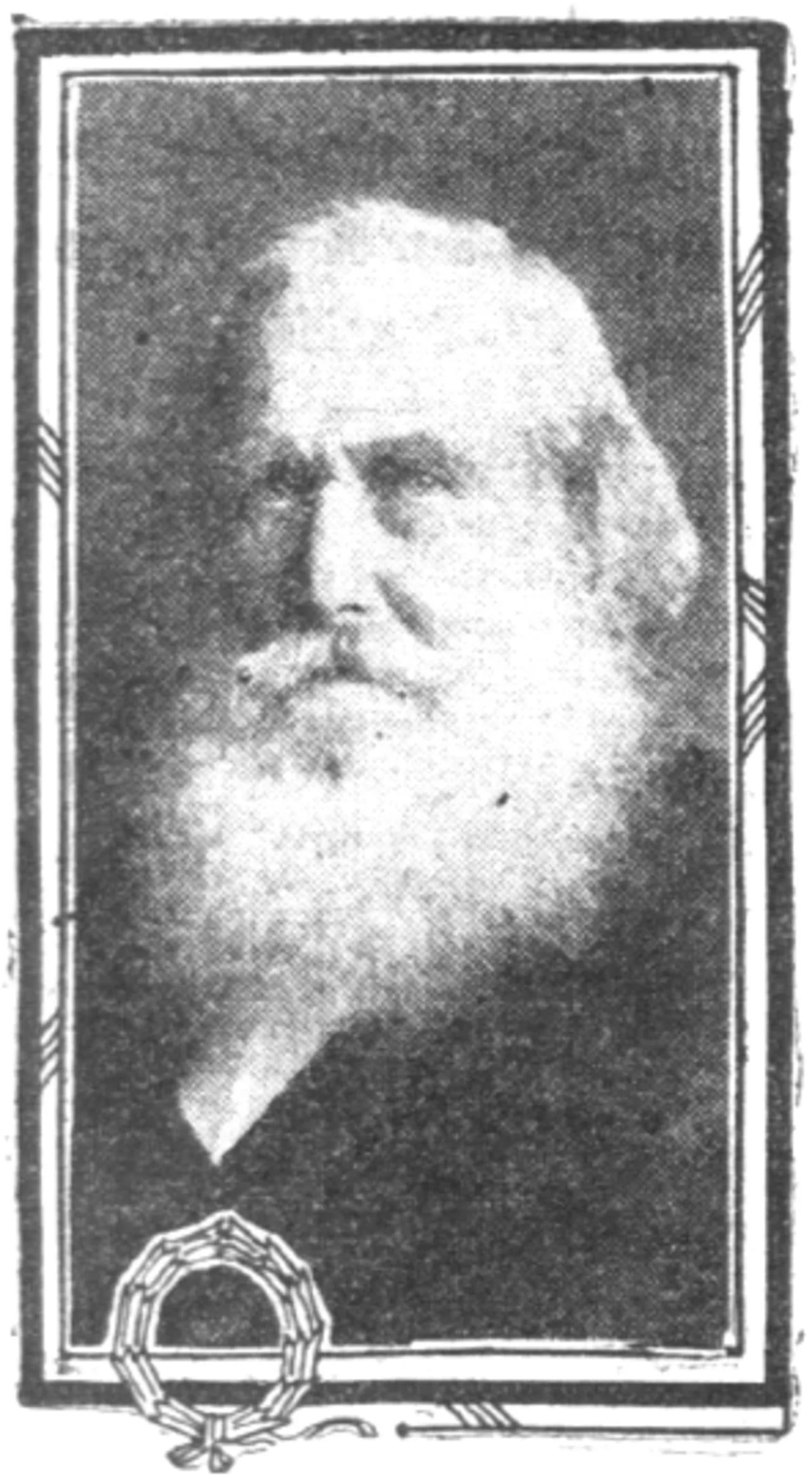 Portrait of Matthew Turner (1825–1909) – memorial page