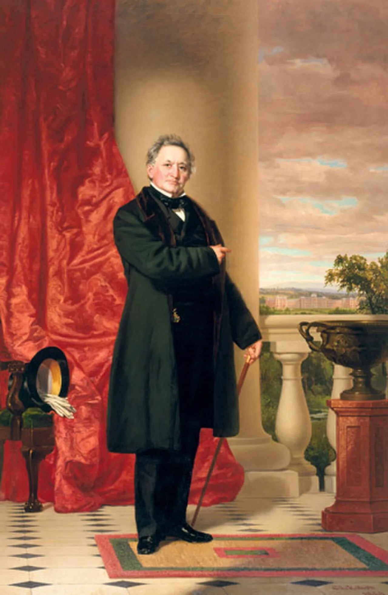 Portrait of Matthew Vassar (1792–1868) – memorial page