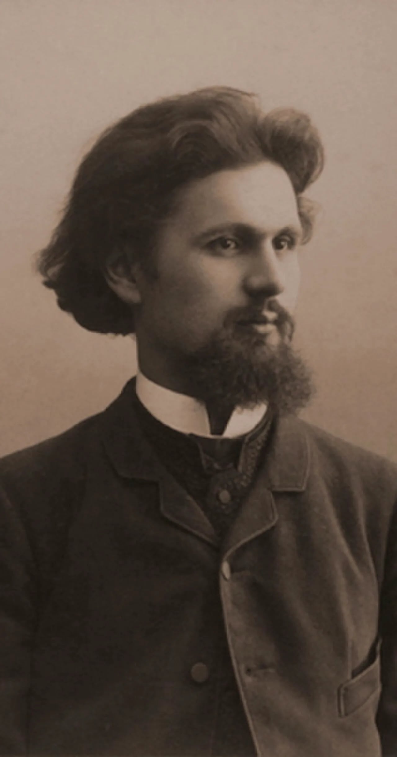 Porträt von Matti Kurikka (1863–1915) – Gedenkseite