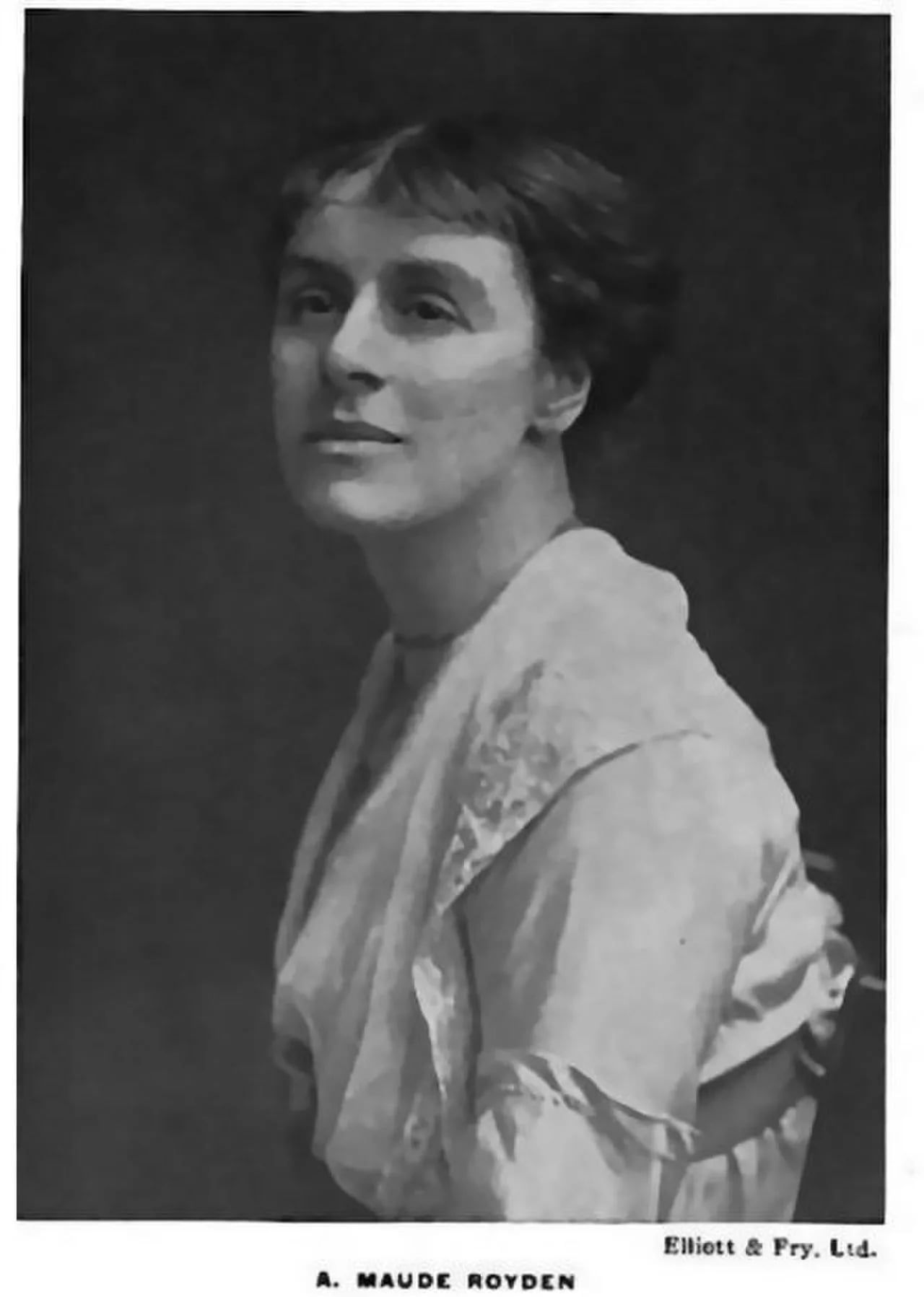 Porträt von Maude Royden (1876–1956) – Gedenkseite