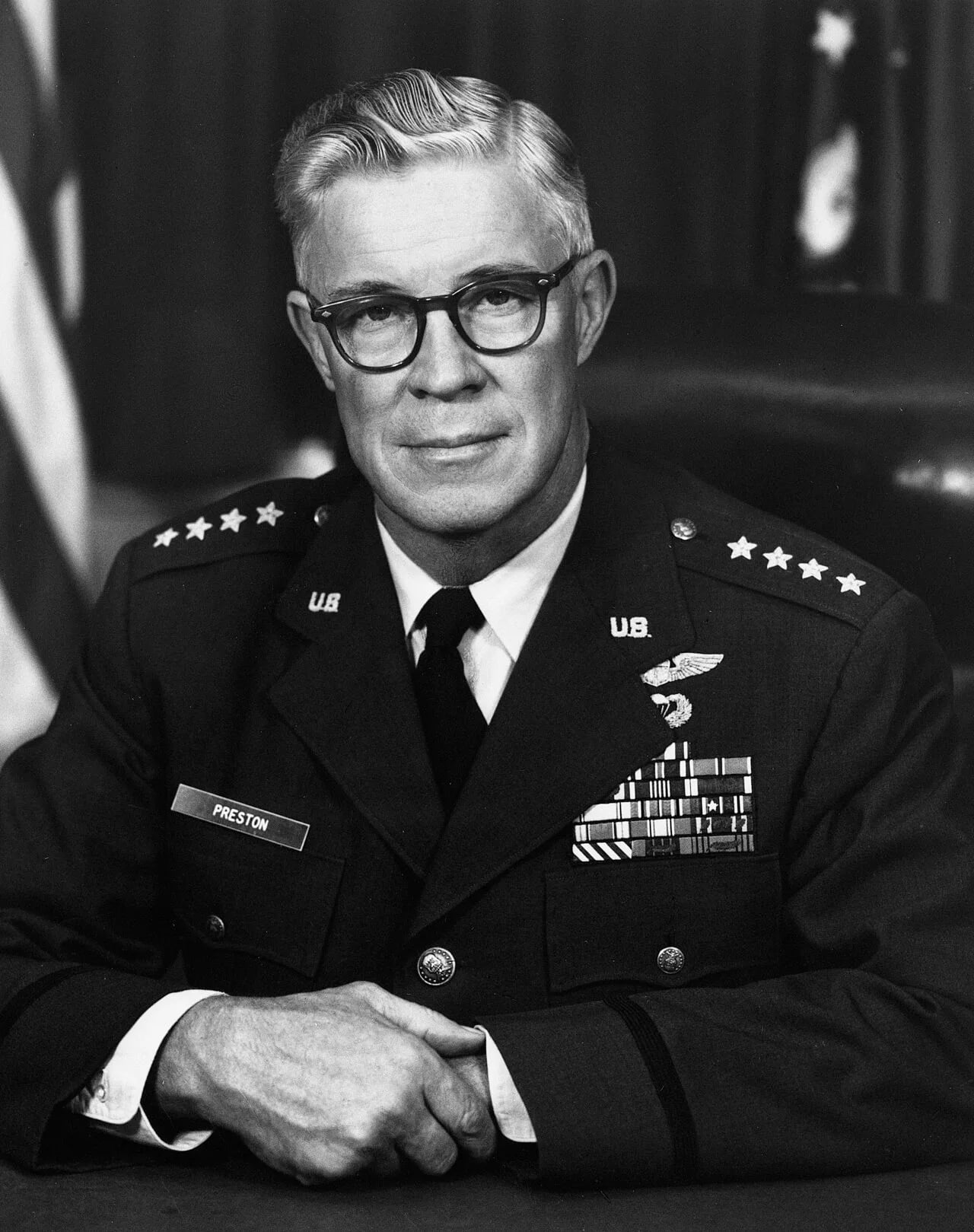 Porträt von Maurice A. Preston (1912–1983) – Gedenkseite