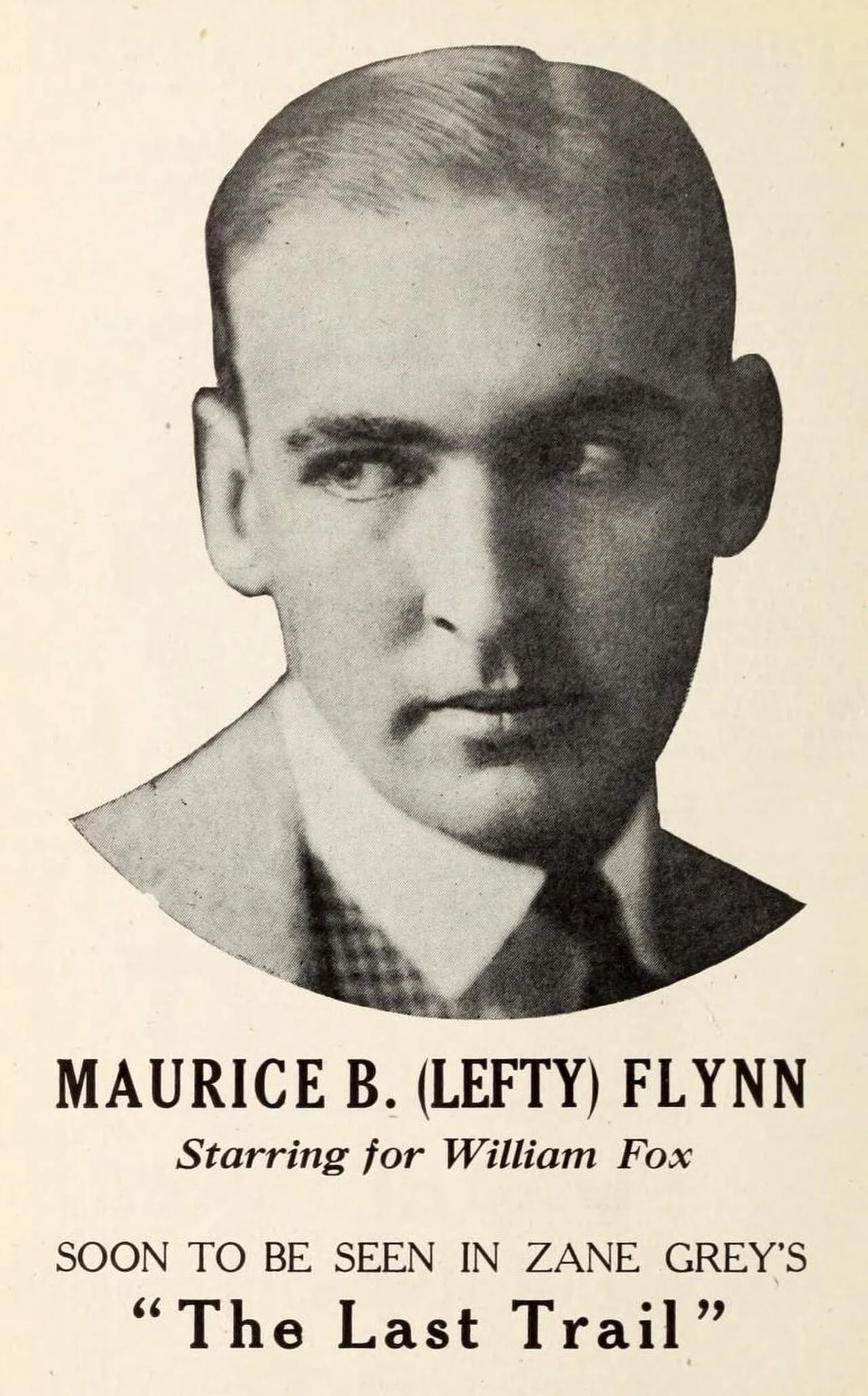 Porträt von Maurice Bennett Flynn (1892–1959) – Gedenkseite