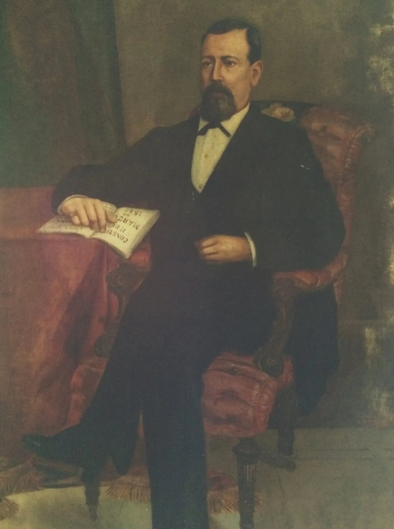 Portrait of Justo Rufino Barrios Auyón (1835–1885) – memorial page