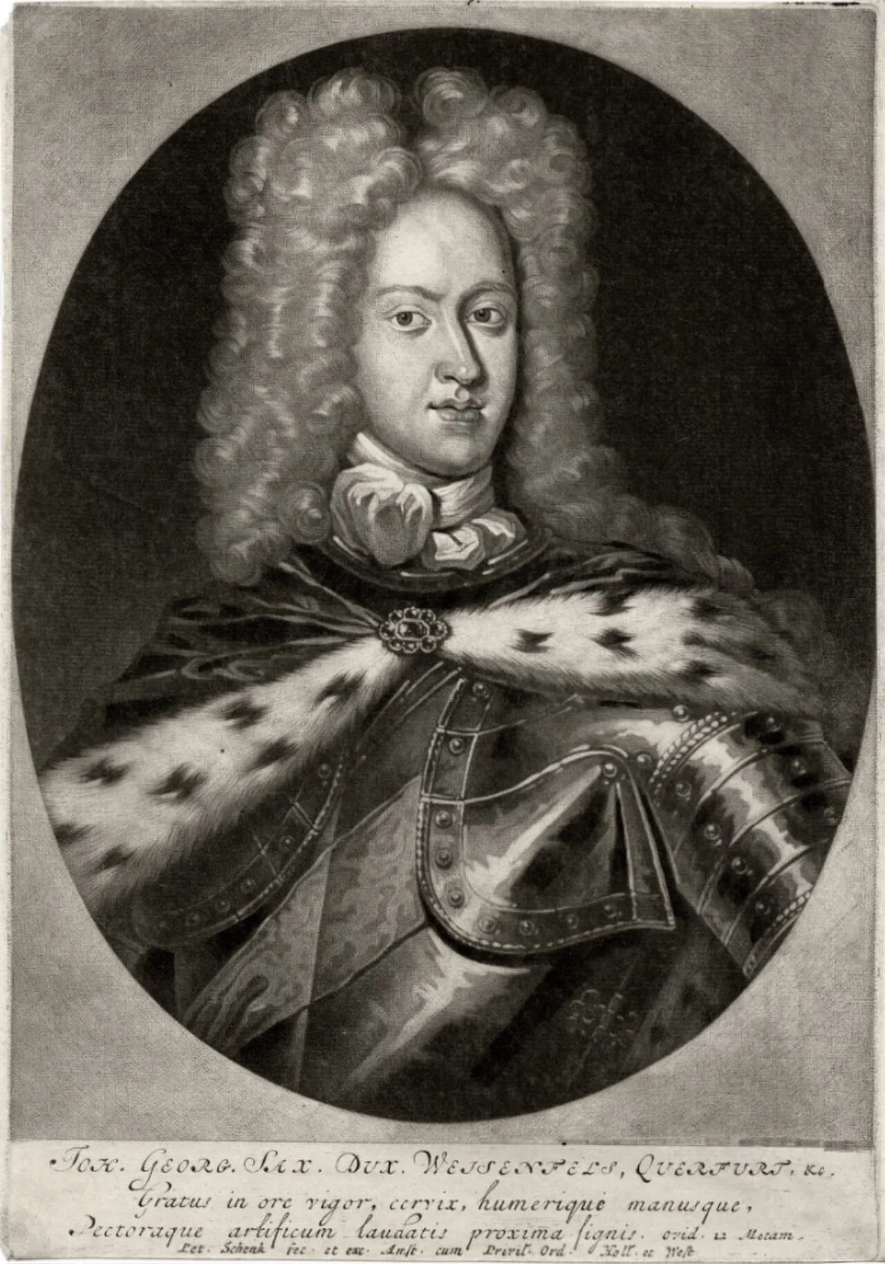Portrait of Johann Georg (1677–1712) – memorial page