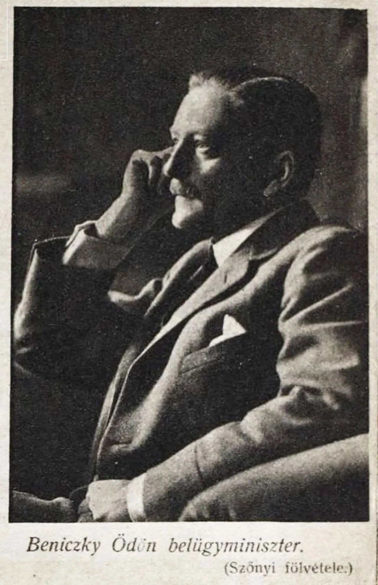 Porträt von Edmund Beniczky (1878–1931) – Gedenkseite