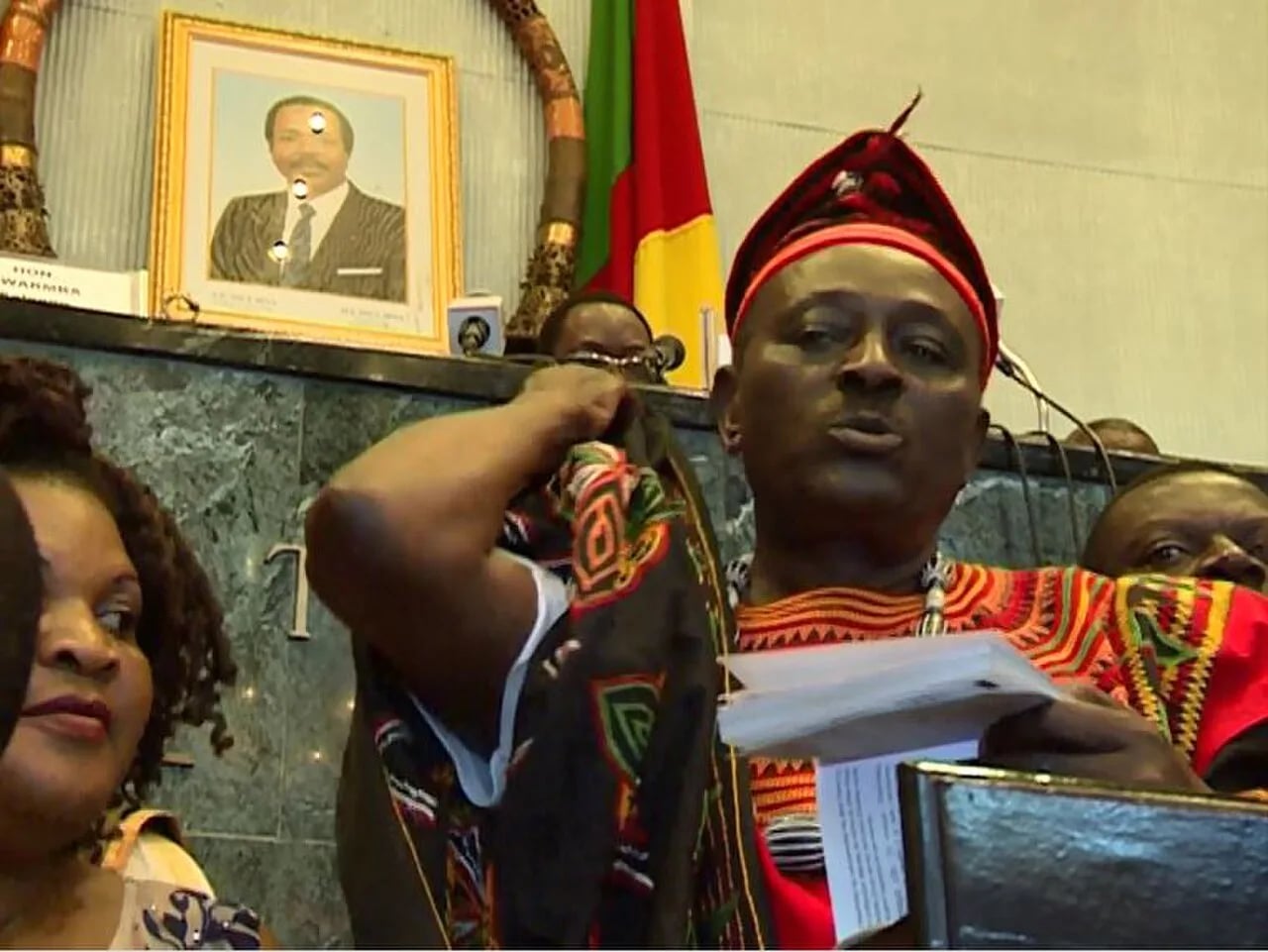 Portrait of Mbah Ndam Joseph Njang (1955–2020) – memorial page