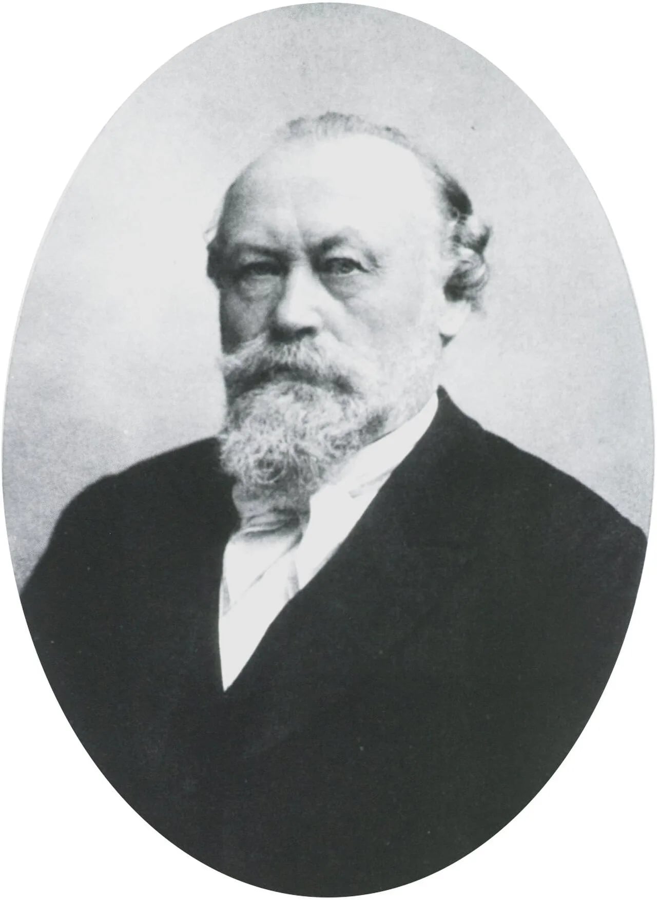 Porträt von Eduard Pflüger (1823–1910) – Gedenkseite