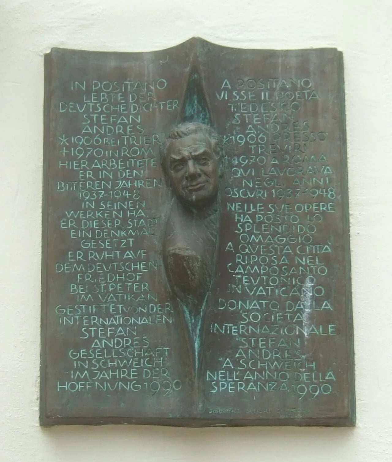 Porträt von Stefan Andres (1906–1970) – Gedenkseite