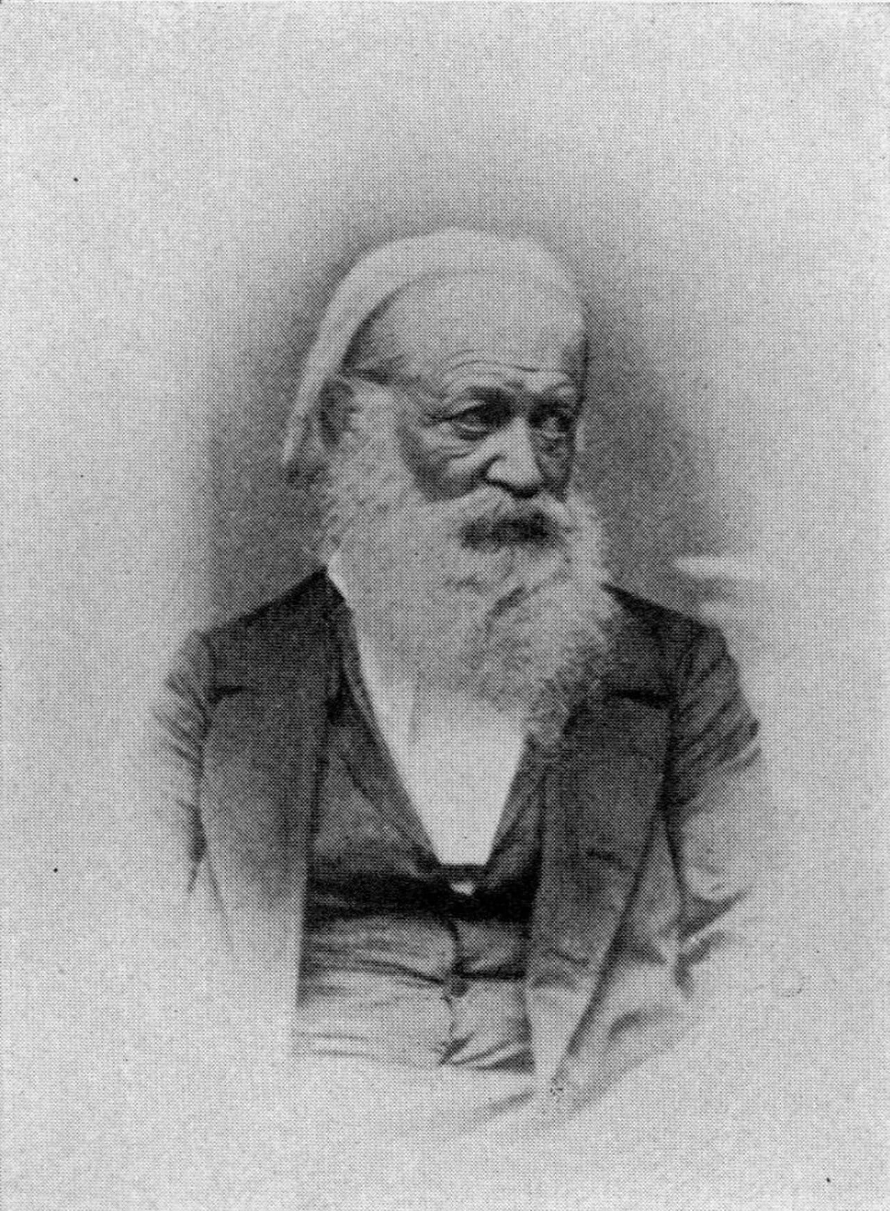 Porträt von Hans Ferdinand Maßmann (1797–1874) – Gedenkseite