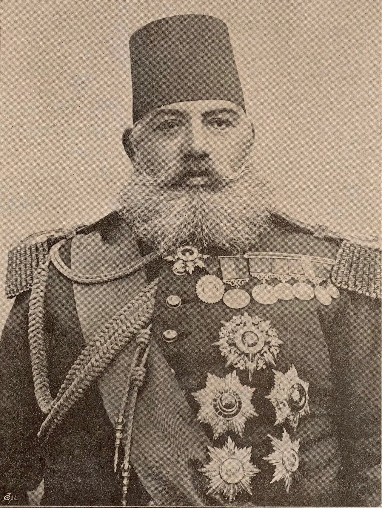 Portrait of Mehmed Riza Pasha (1809–1877) – memorial page
