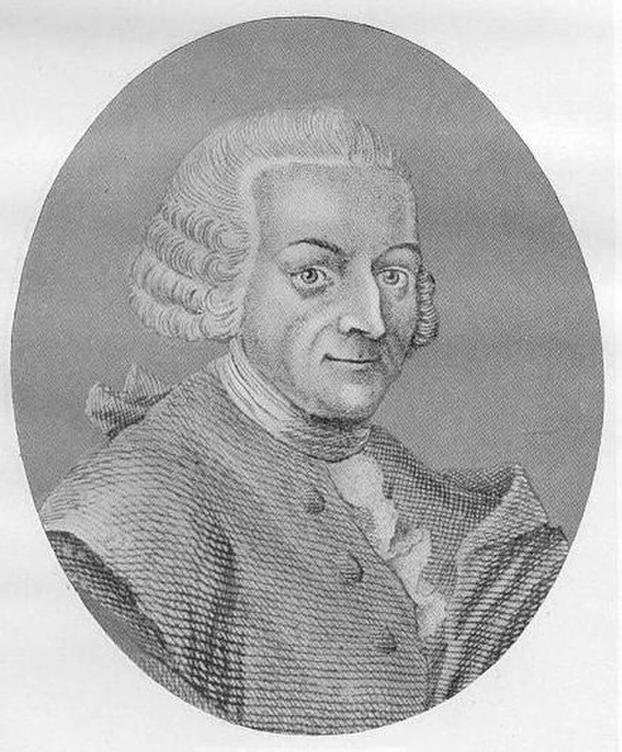 Porträt von Johann Jacob Reiske (1716–1774) – Gedenkseite