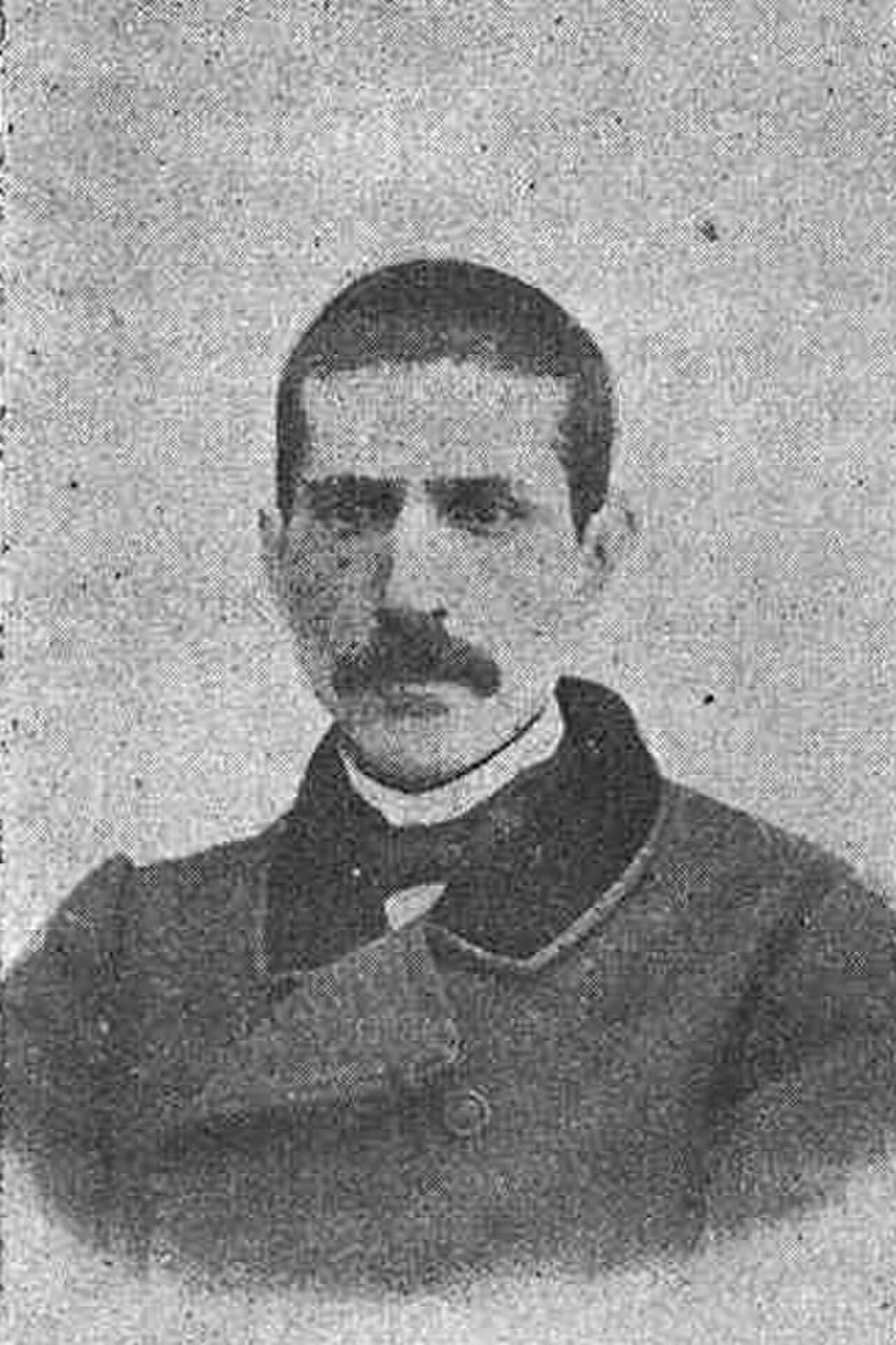 Porträt von Román Atienza y Baltueña (1827–1890) – Gedenkseite