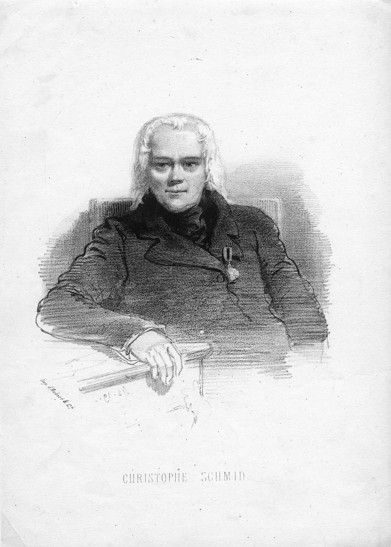 Porträt von Christoph von Schmid (1768–1854) – Gedenkseite