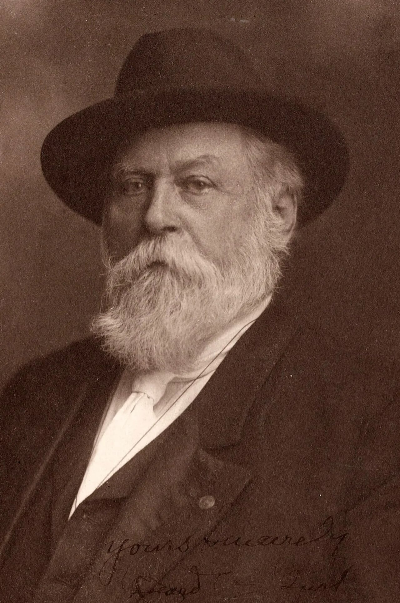 Porträt von Ricard O'Sullivan Burke (1838–1922) – Gedenkseite