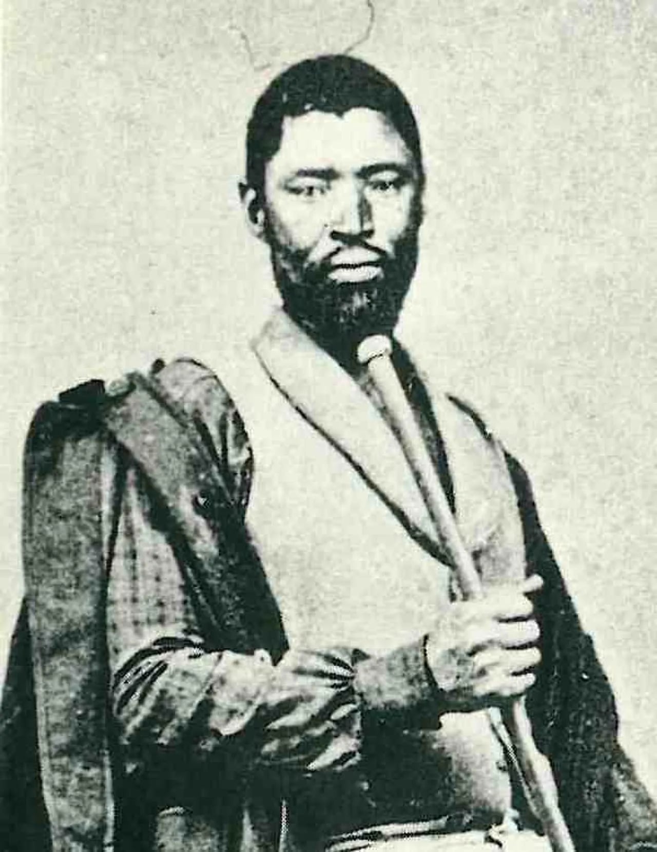 Portrait of Mgolombane Sandile (1820–1878) – memorial page