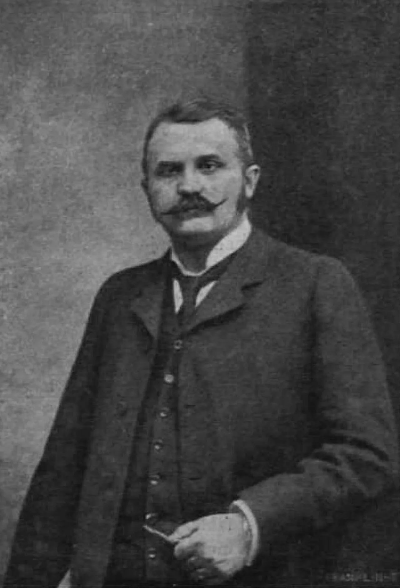 Porträt von János Tóth (1864–1929) – Gedenkseite