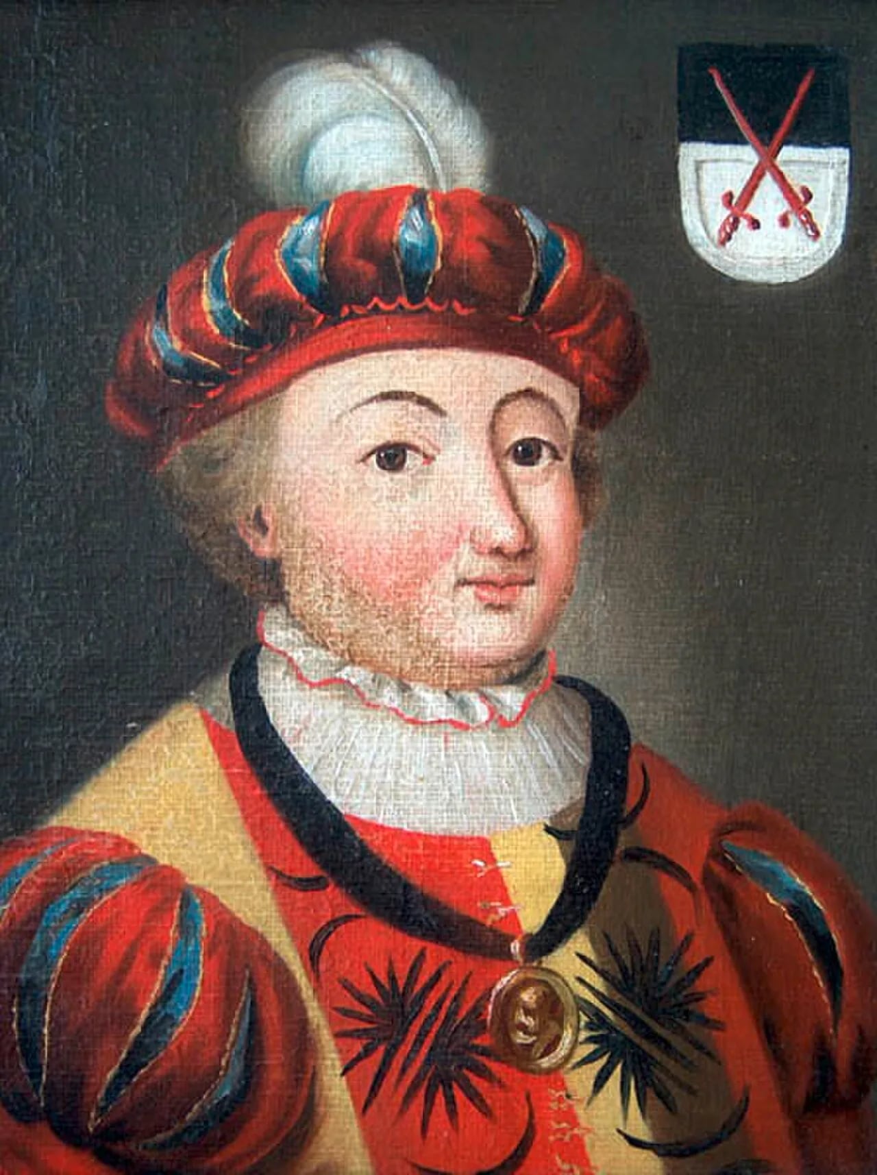 Porträt von Ernst von Sachsen (1441–1486) – Gedenkseite