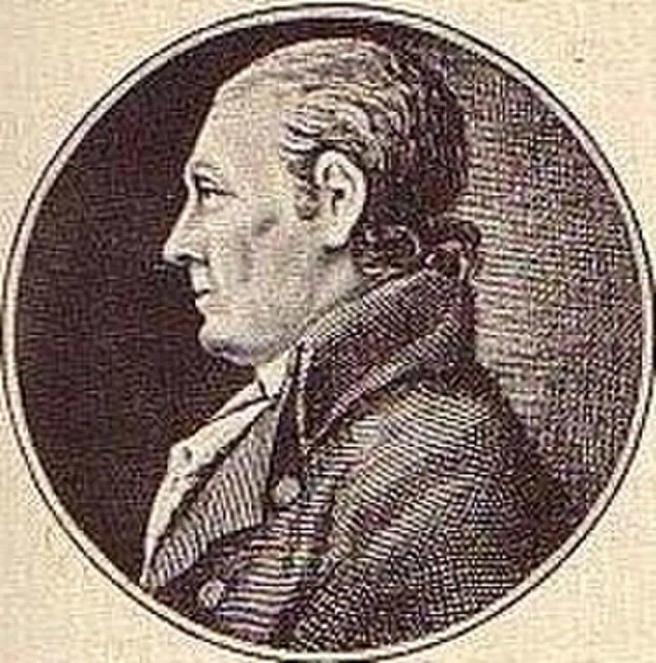 Porträt von Johann Christoph Gatterer (1727–1799) – Gedenkseite