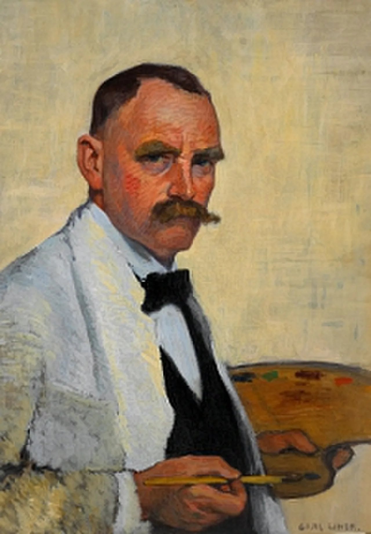 Portrait of Carl August Liner (1871–1946) – memorial page