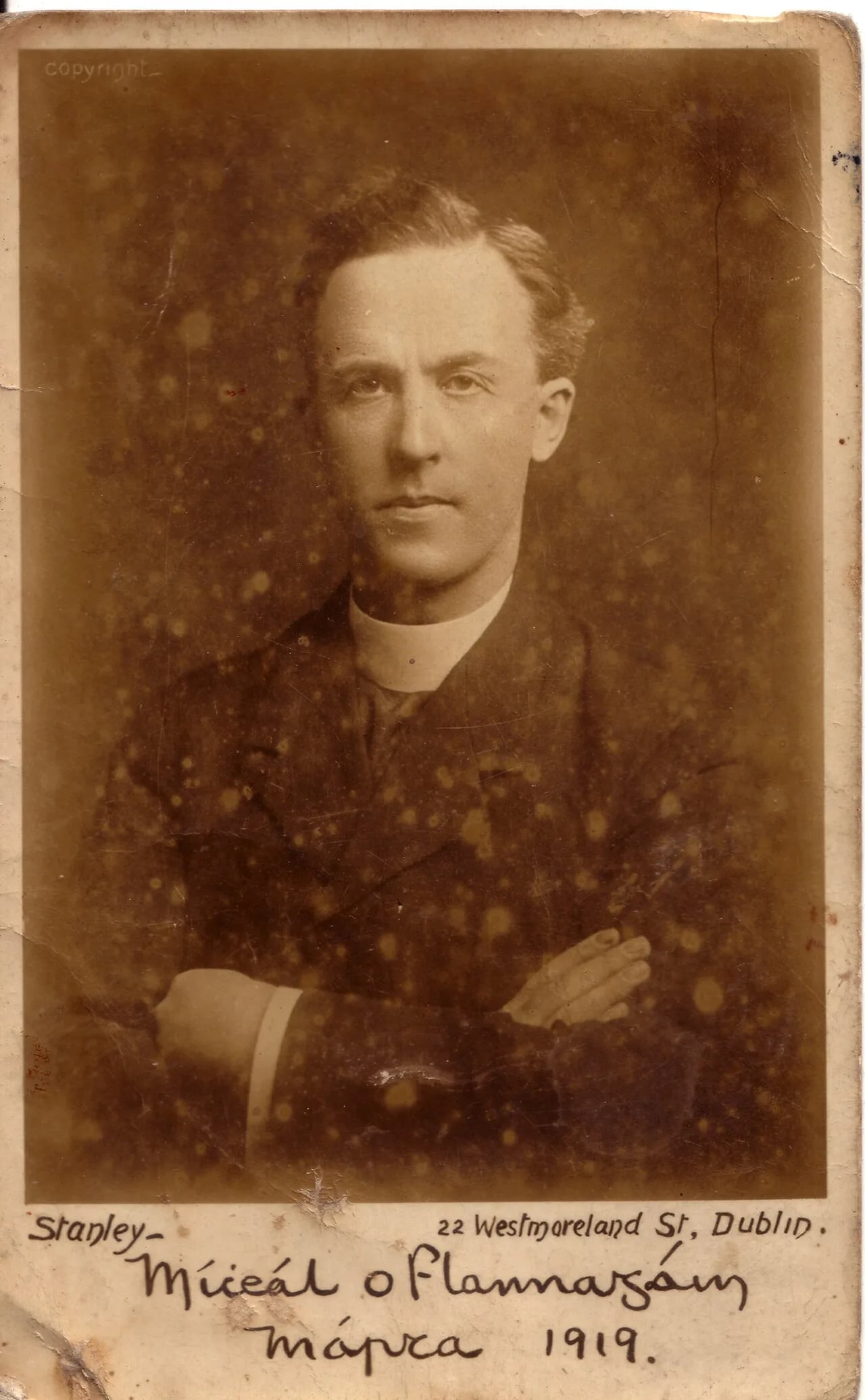 Portrait of Michael O'Flanagan (1876–1942) – memorial page