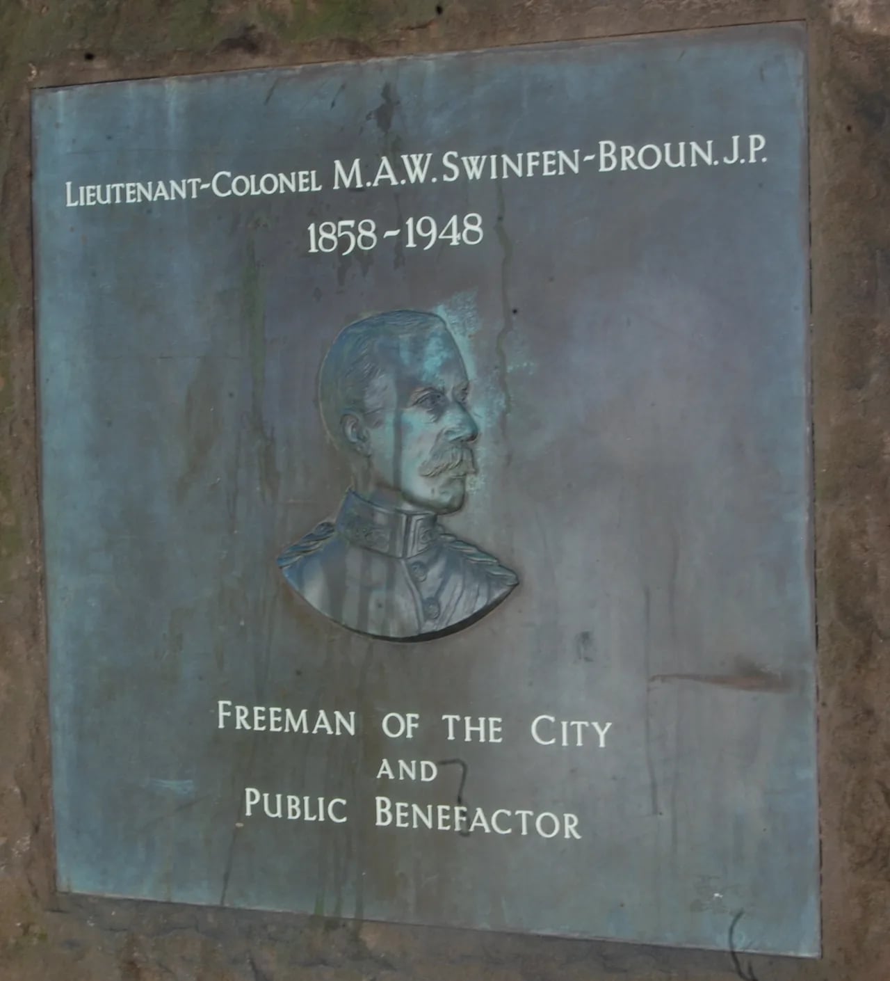 Portrait of Michael Swinfen-Broun (1857–1948) – memorial page