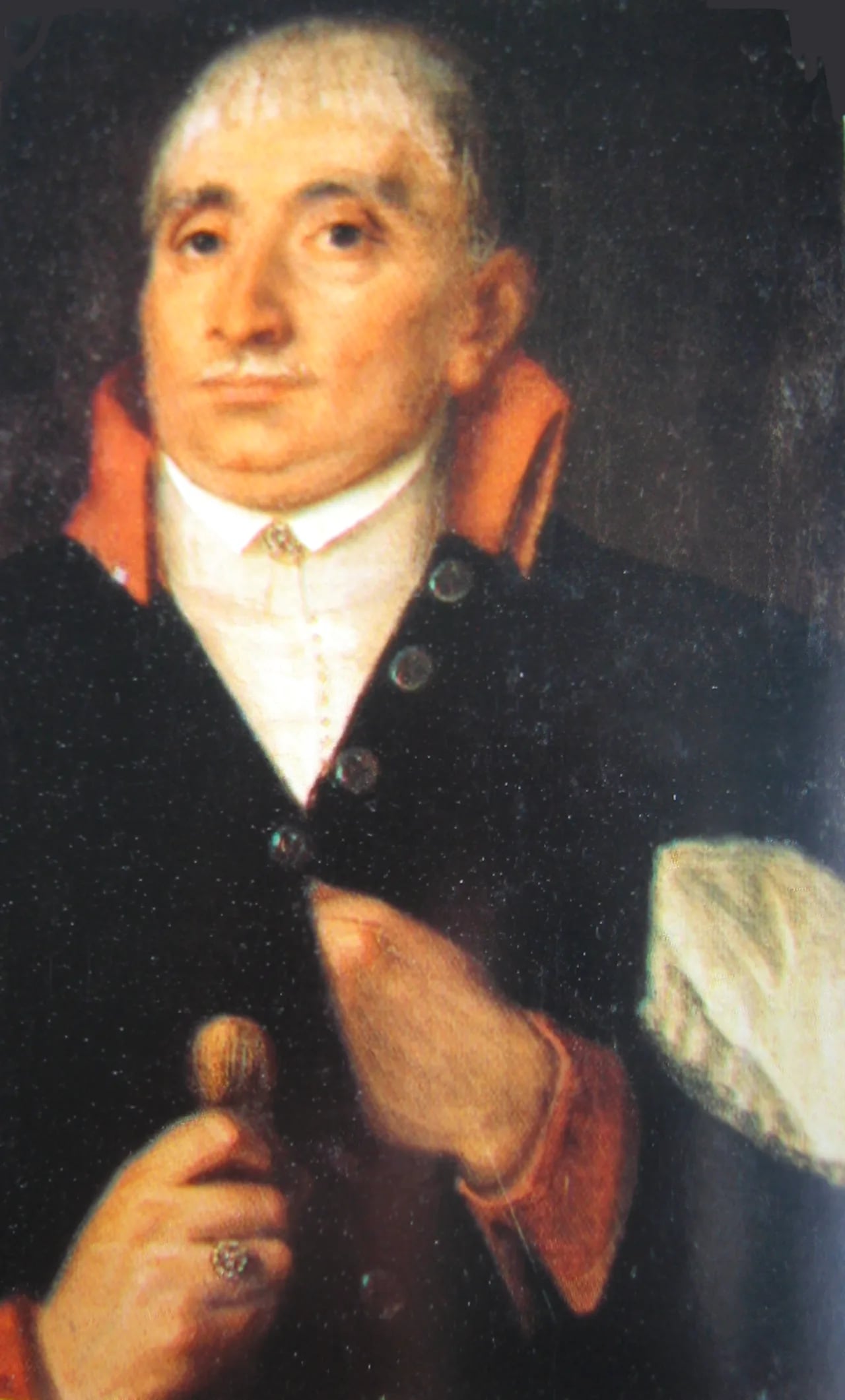 Porträt von Michał Kochanowski (1757–1832) – Gedenkseite
